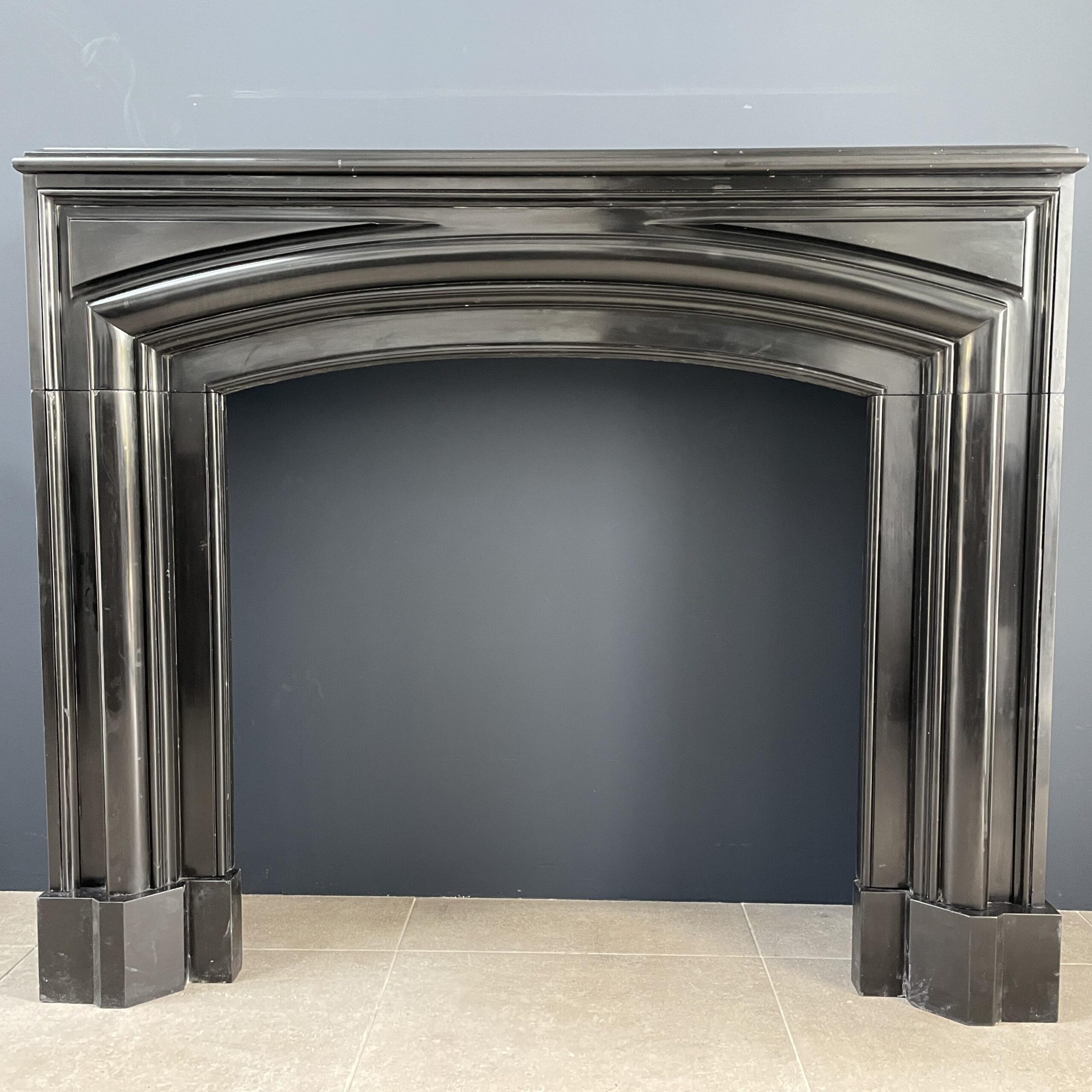 Antique Noir De Mazy Bollection Front Fireplace - Image 13