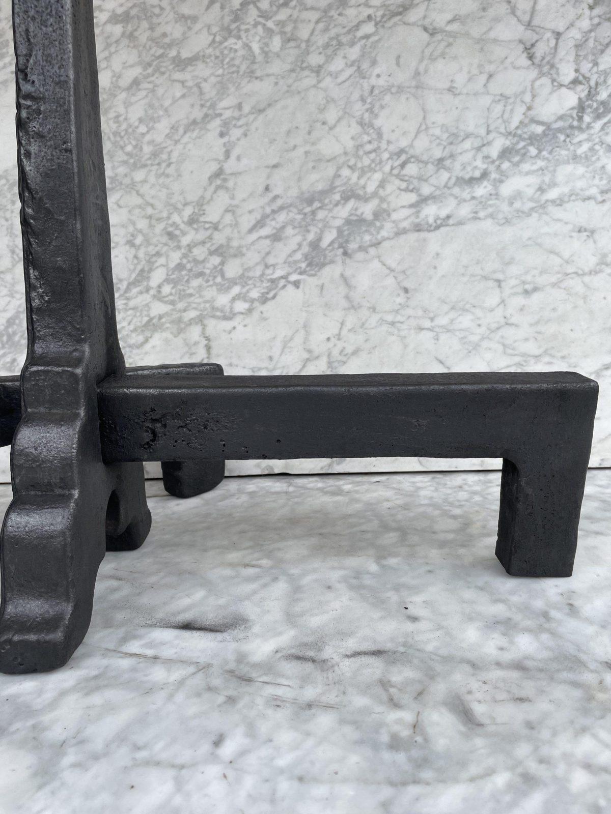 Unieke Set Antieke Franse Stookbokken - Afbeelding 13
