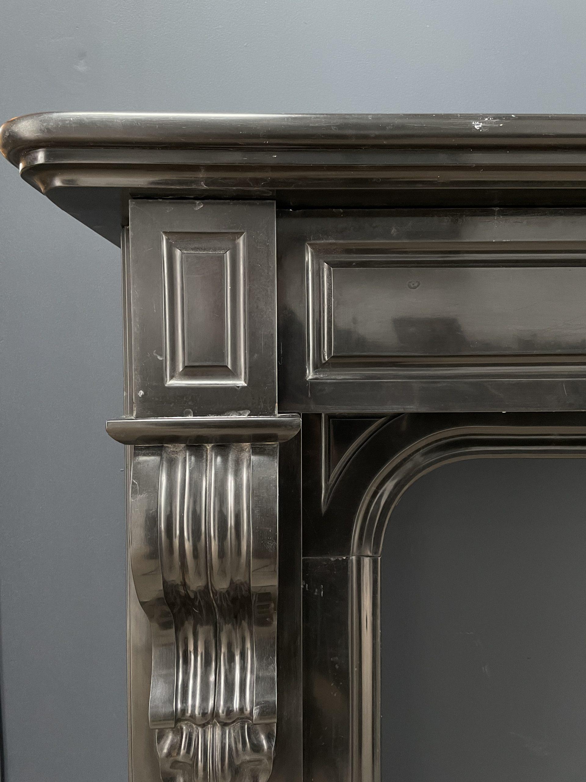 NEOCLASSIC BLACK MARBLE ANTIQUE FIREPLACE (kopie) - Image 4