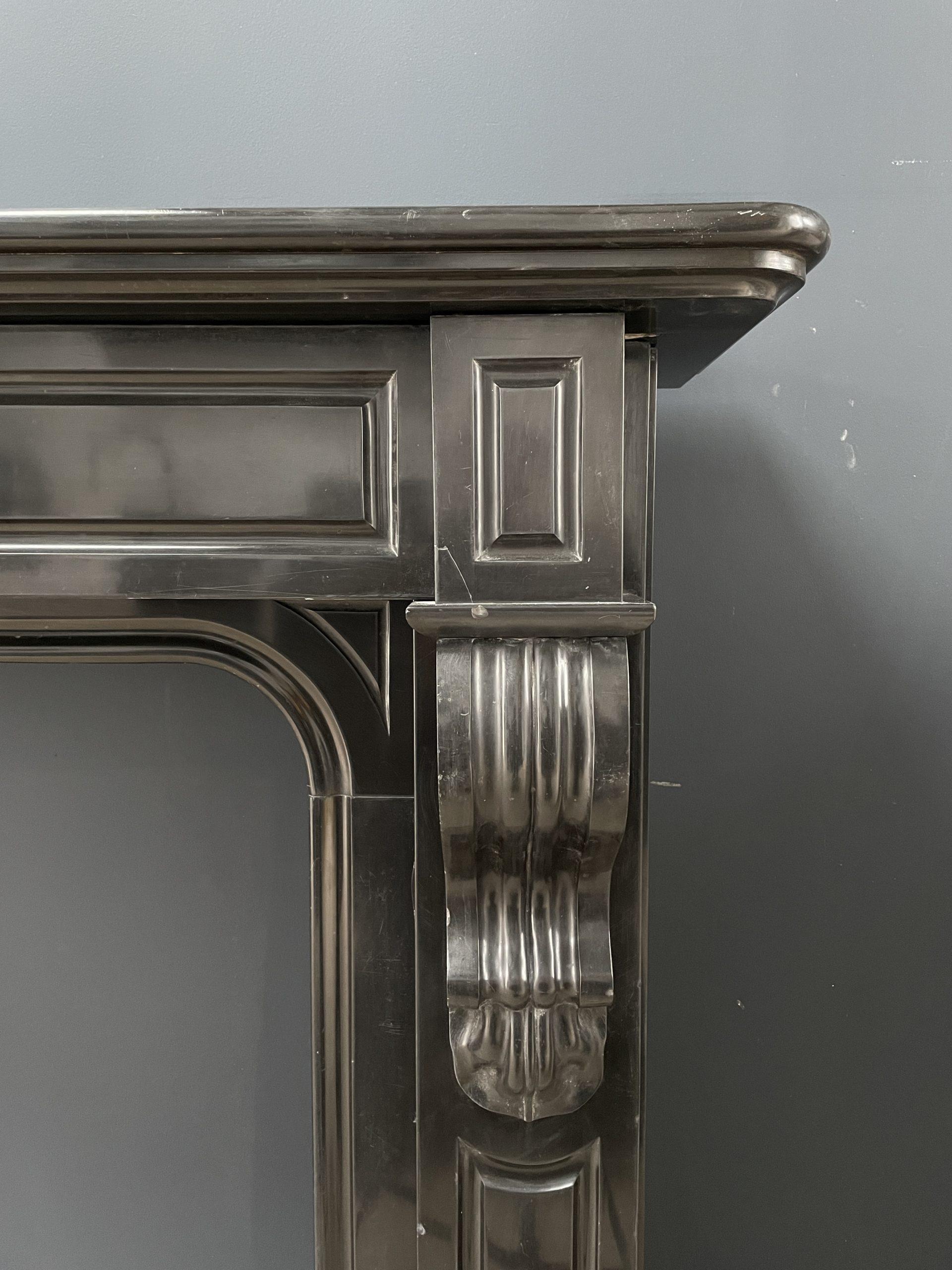 NEOCLASSIC BLACK MARBLE ANTIQUE FIREPLACE (kopie) - Image 5