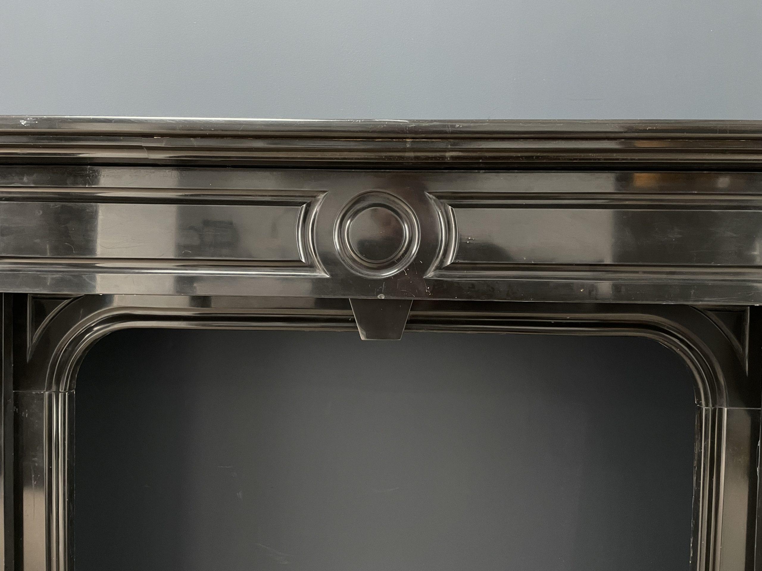 NEOCLASSIC BLACK MARBLE ANTIQUE FIREPLACE (kopie) - Image 6