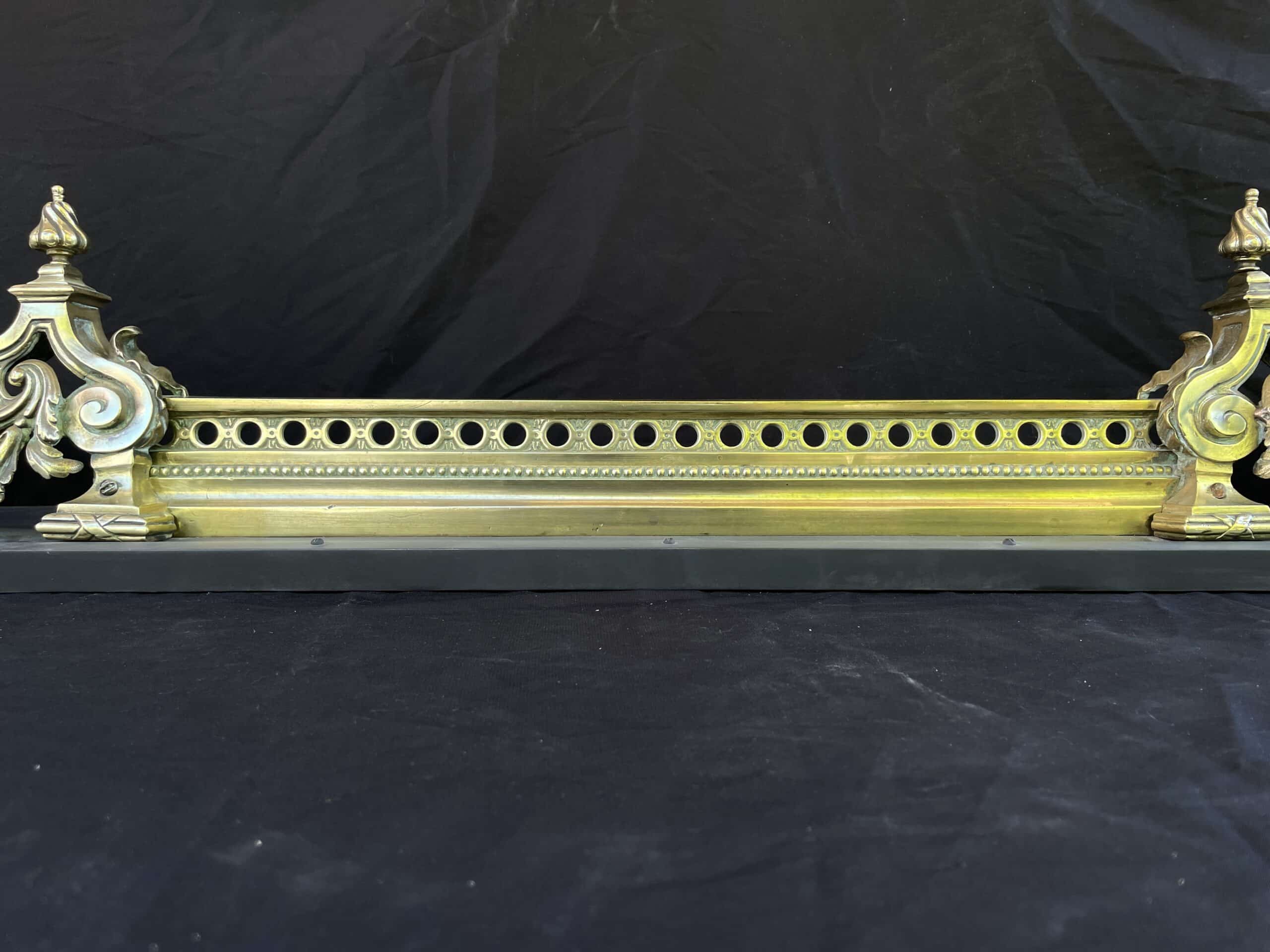 Luxe Franse Antieke Openhaard Fender - Afbeelding 7
