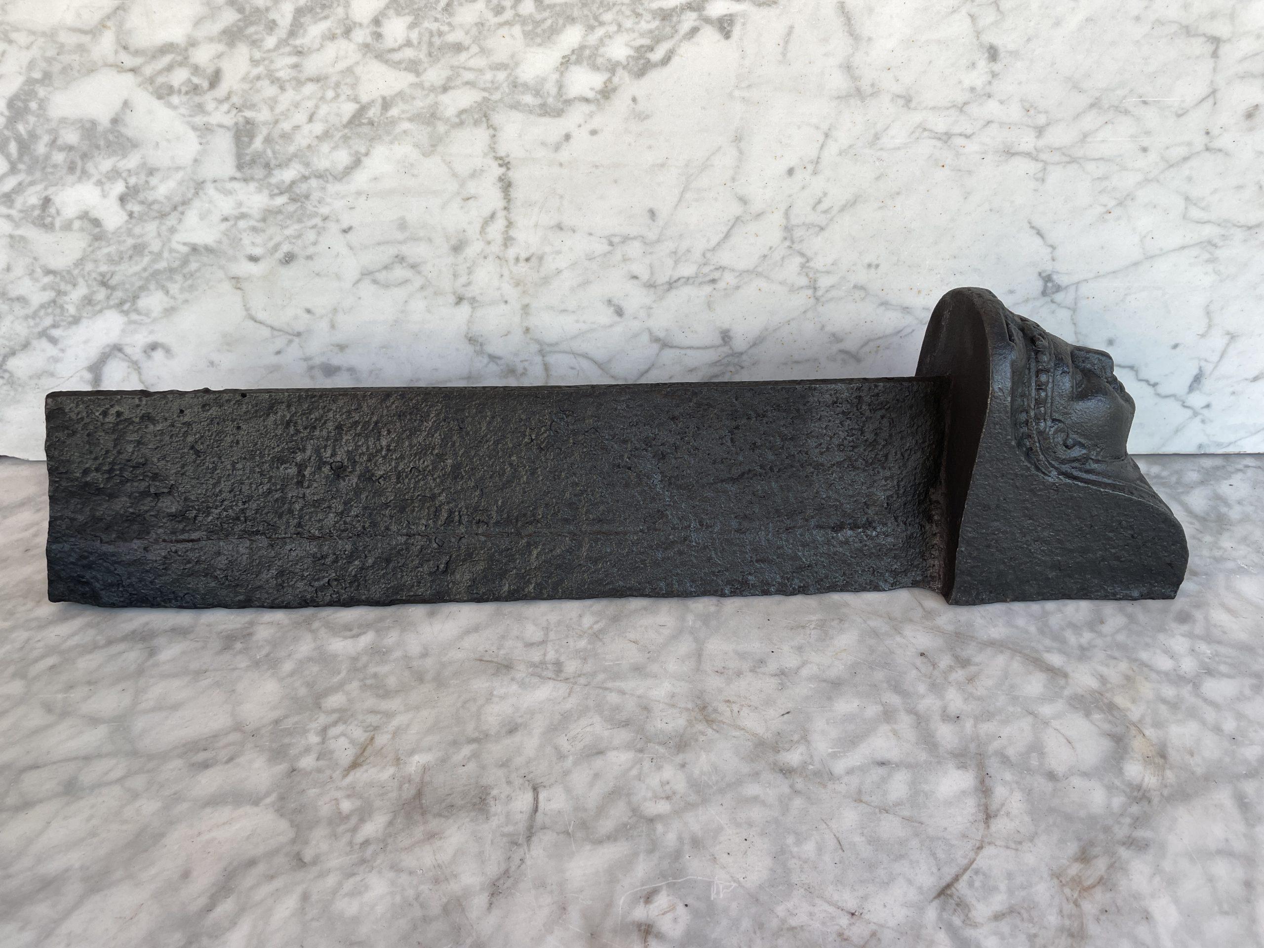 Set Antieke Franse Witte Stookbokken Gietijzer - Afbeelding 11