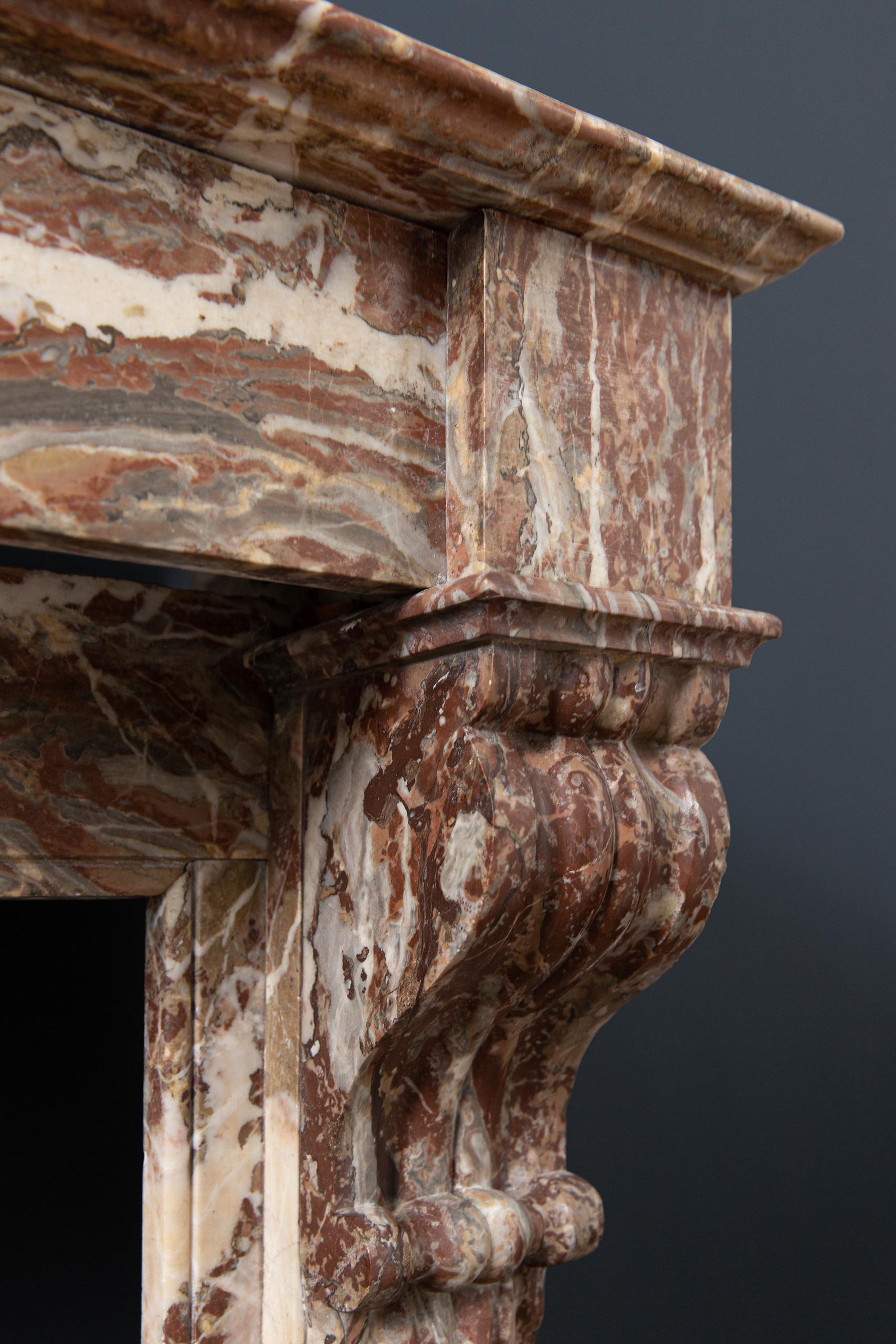 Marble Antique Fireplace Surround - Image 11