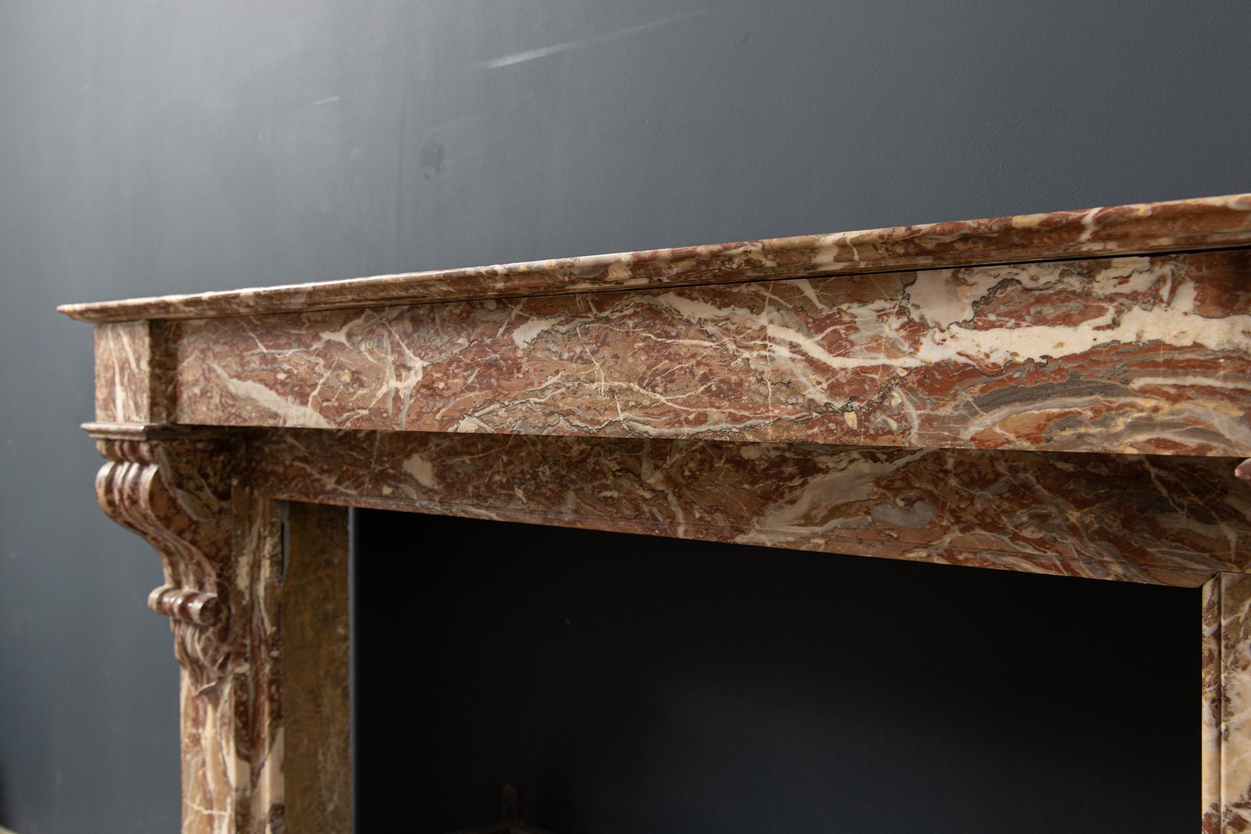 Marble Antique Fireplace Surround - Image 17