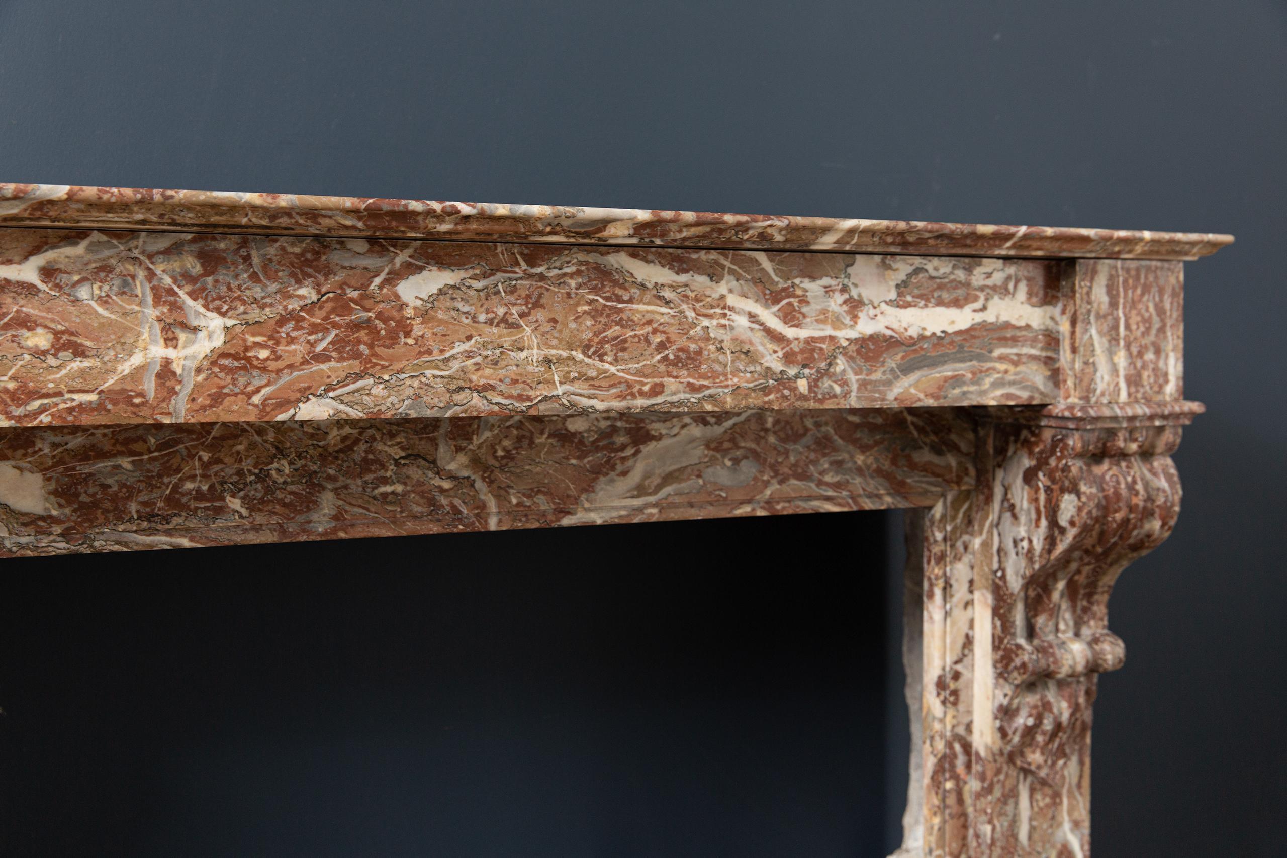 Marble Antique Fireplace Surround - Image 18