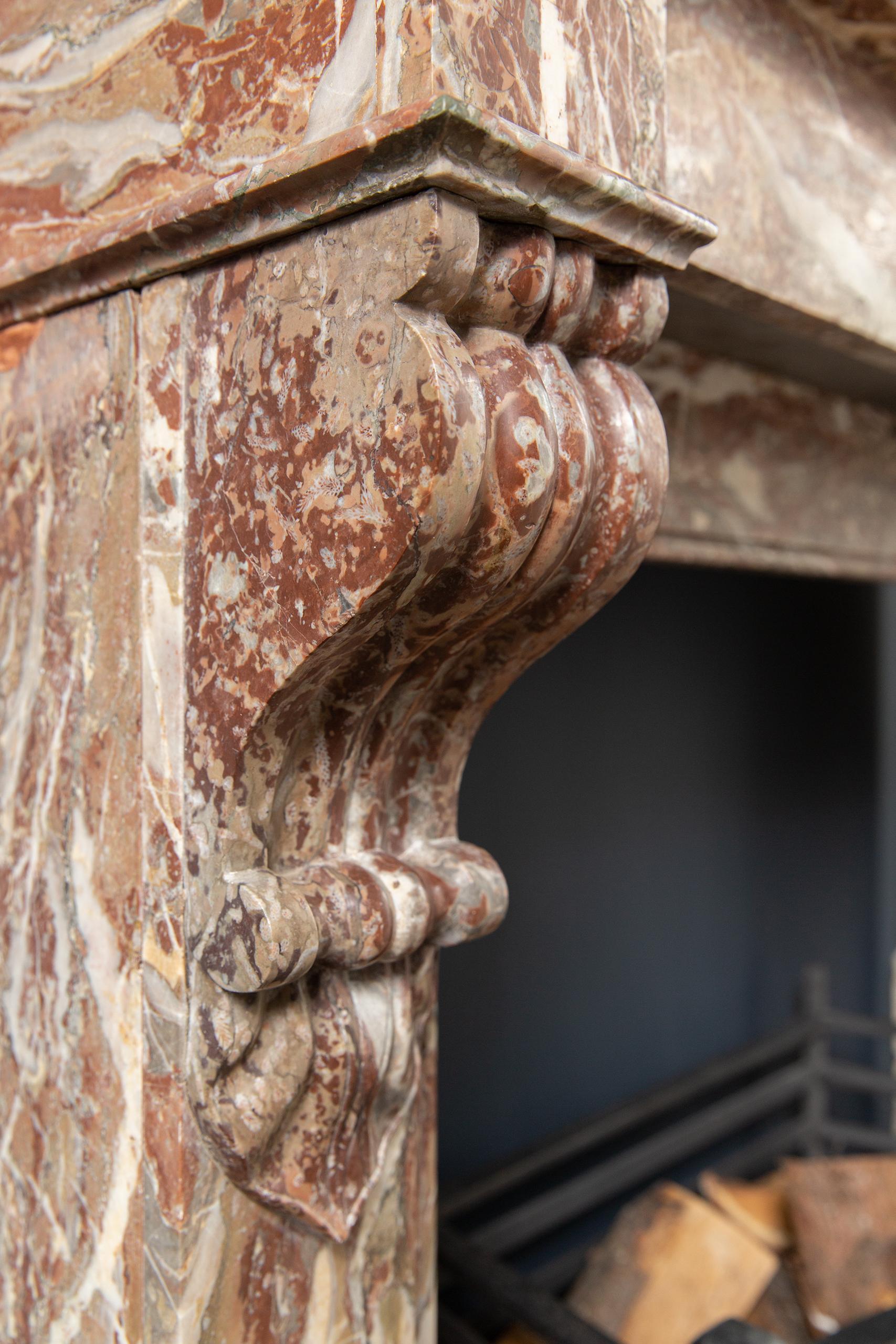 Marble Antique Fireplace Surround - Image 7