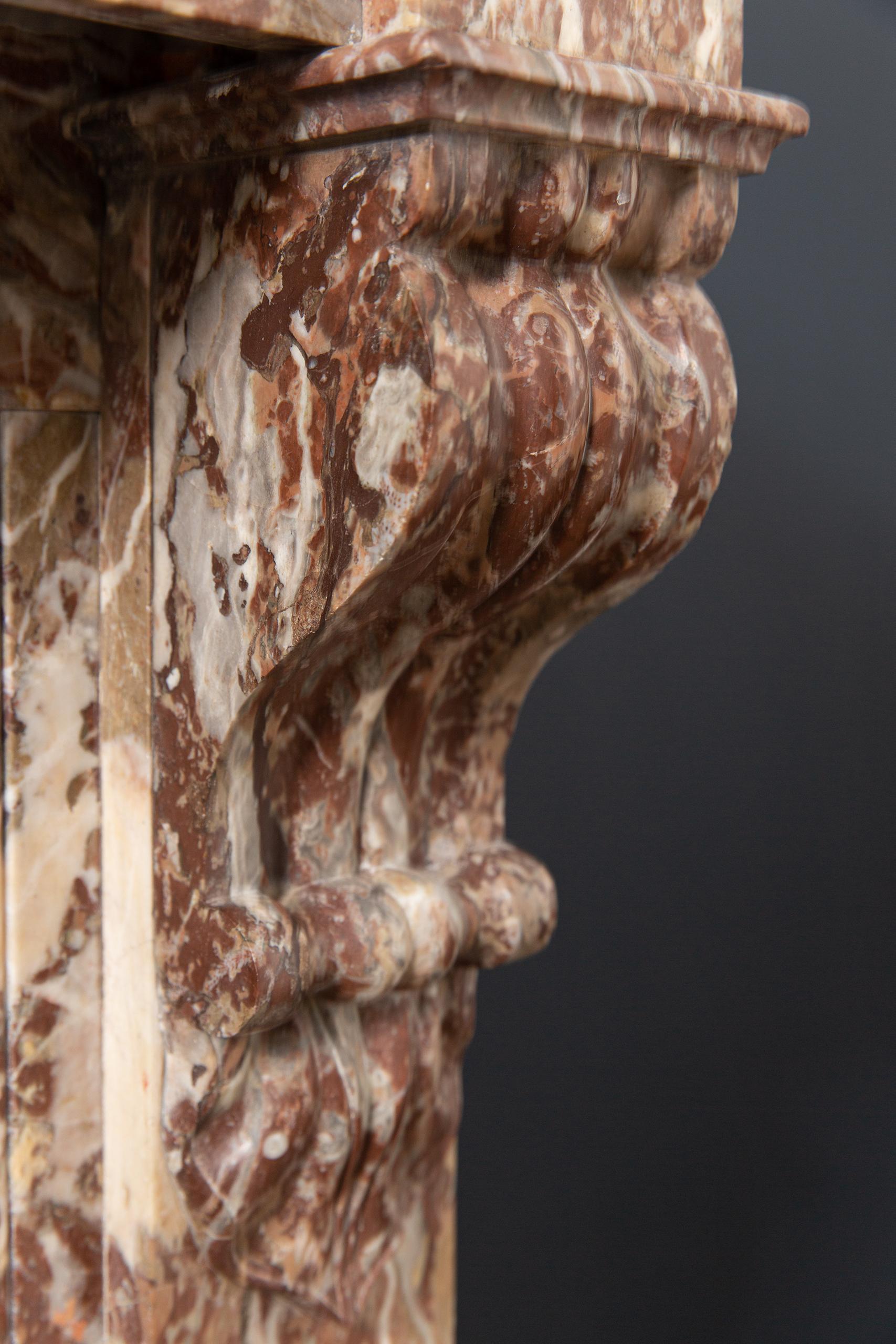 Marble Antique Fireplace Surround - Image 9