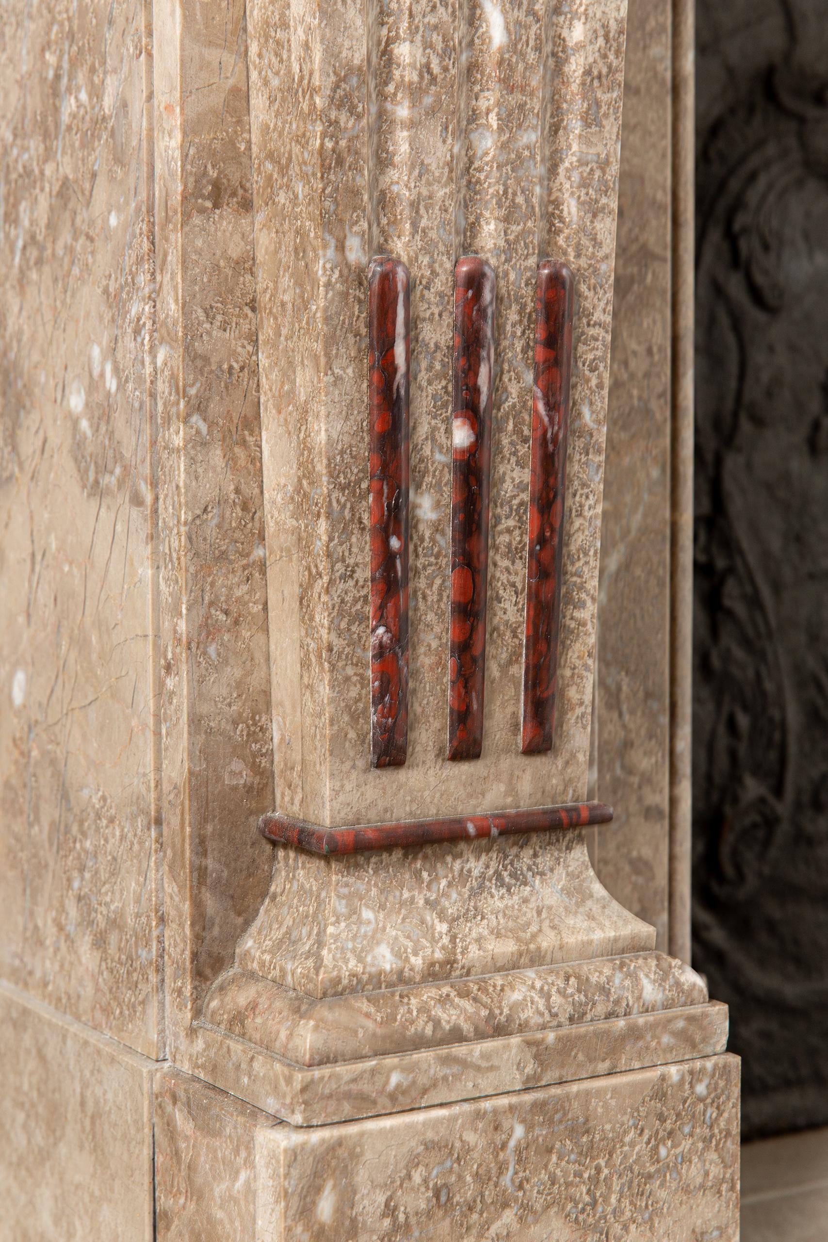 Marble Antique Fireplace Surround - Image 13