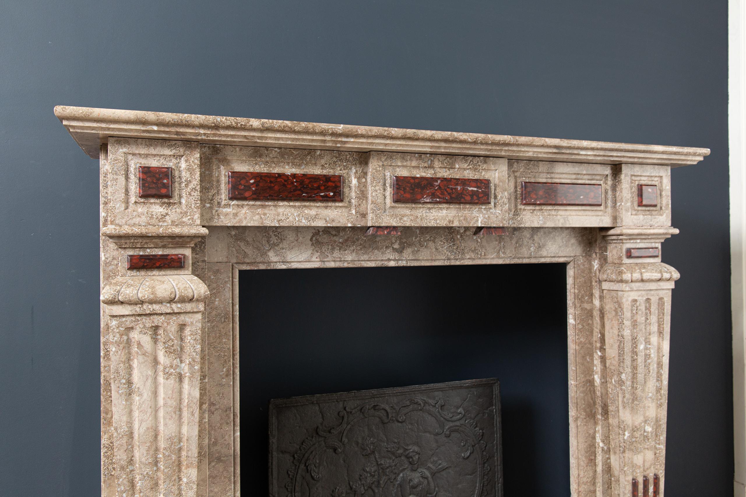 Marble Antique Fireplace Surround - Image 15