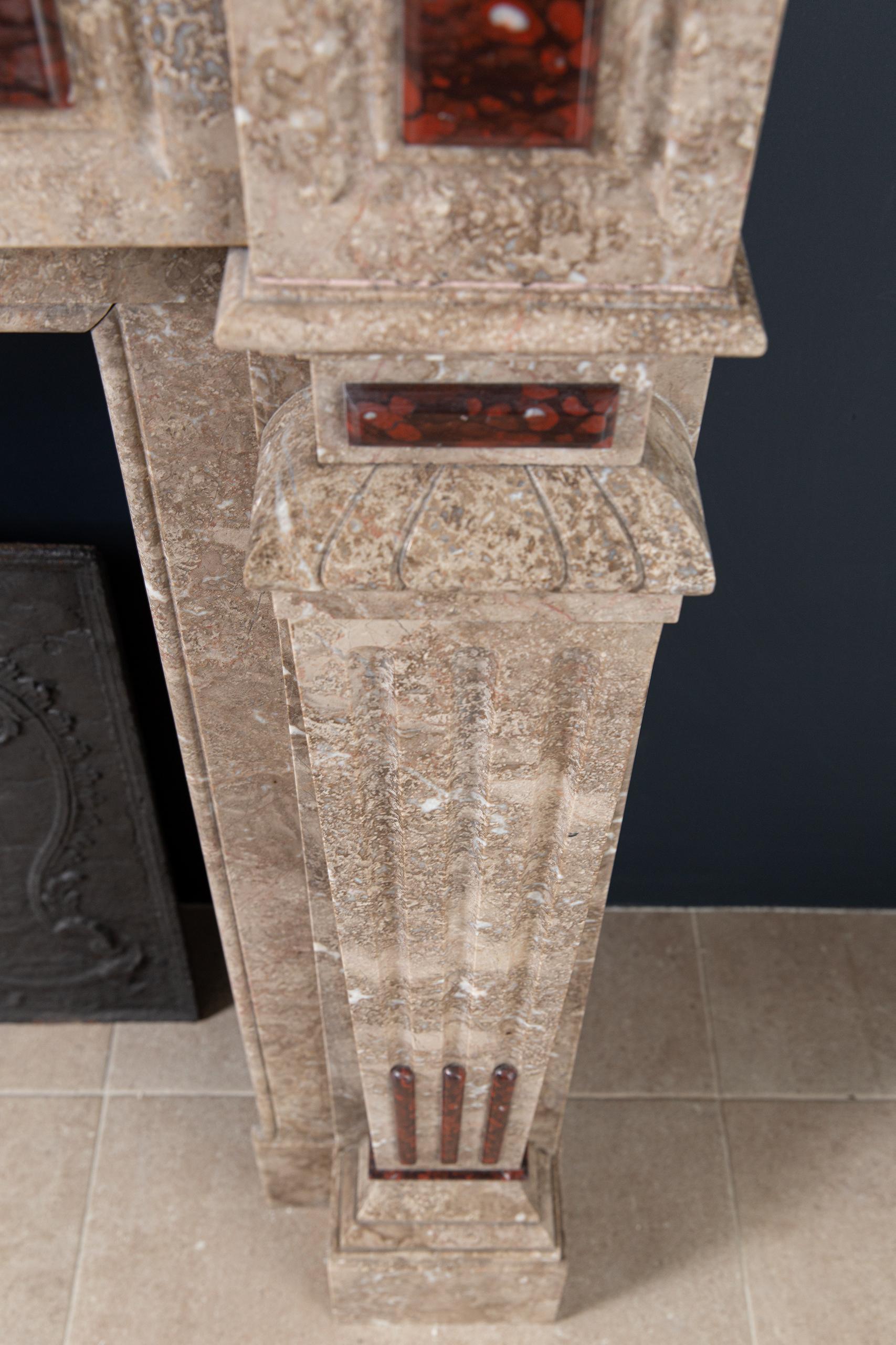 Marble Antique Fireplace Surround - Image 16
