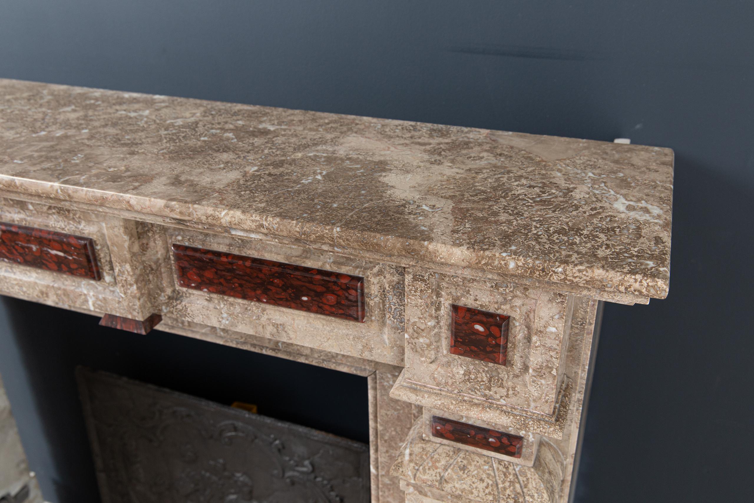 Marble Antique Fireplace Surround - Image 17