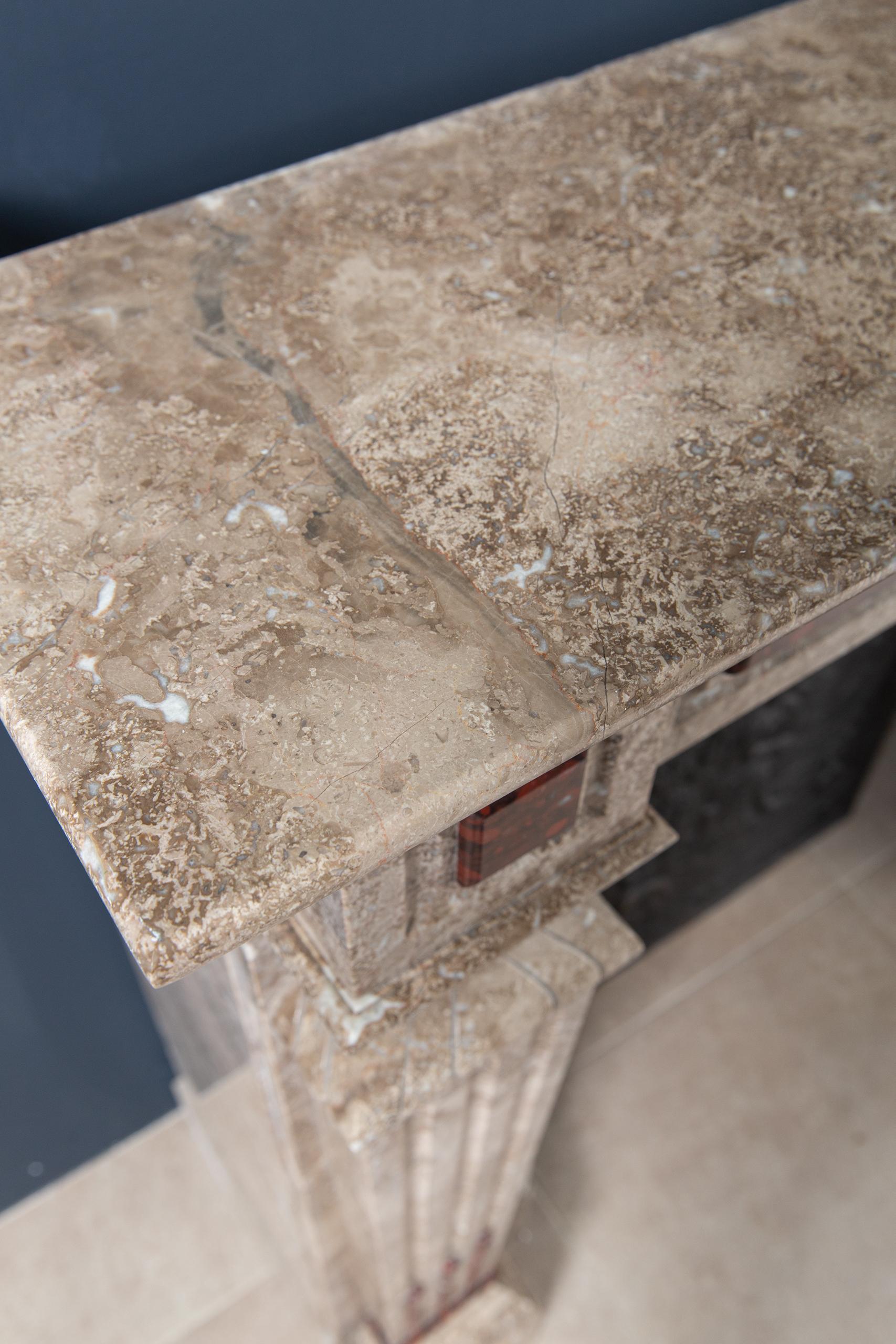 Marble Antique Fireplace Surround - Image 19