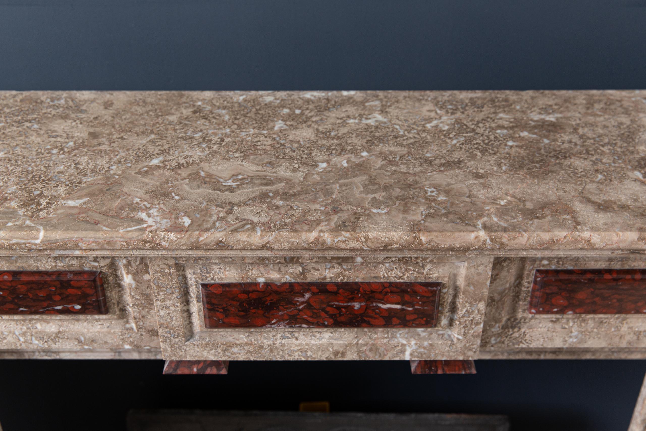 Marble Antique Fireplace Surround - Image 20