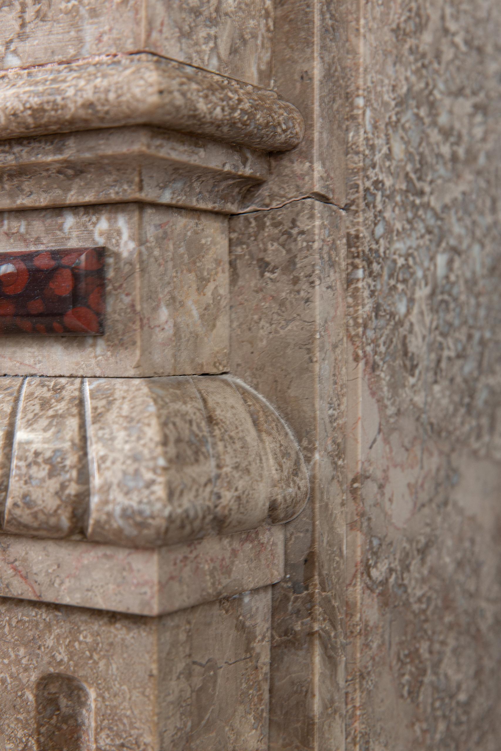 Marble Antique Fireplace Surround - Image 22