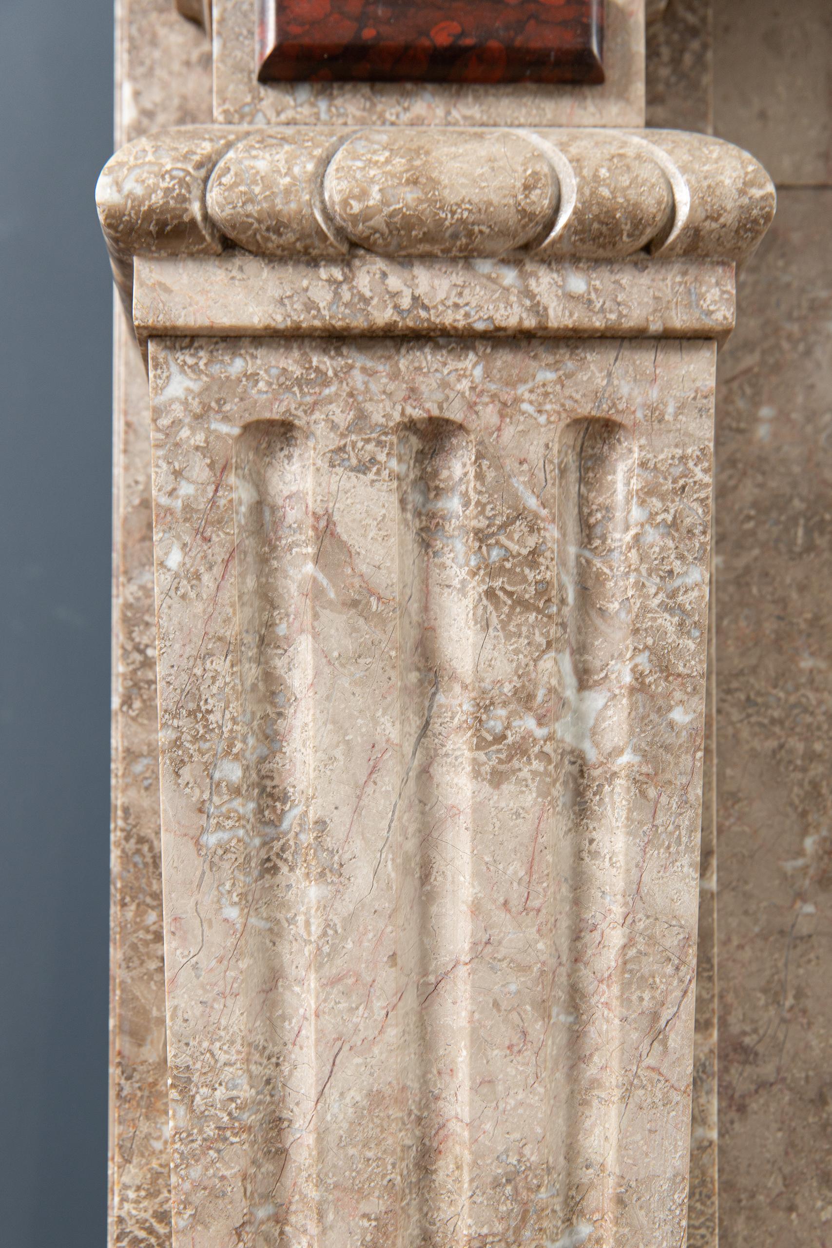 Marble Antique Fireplace Surround - Image 25