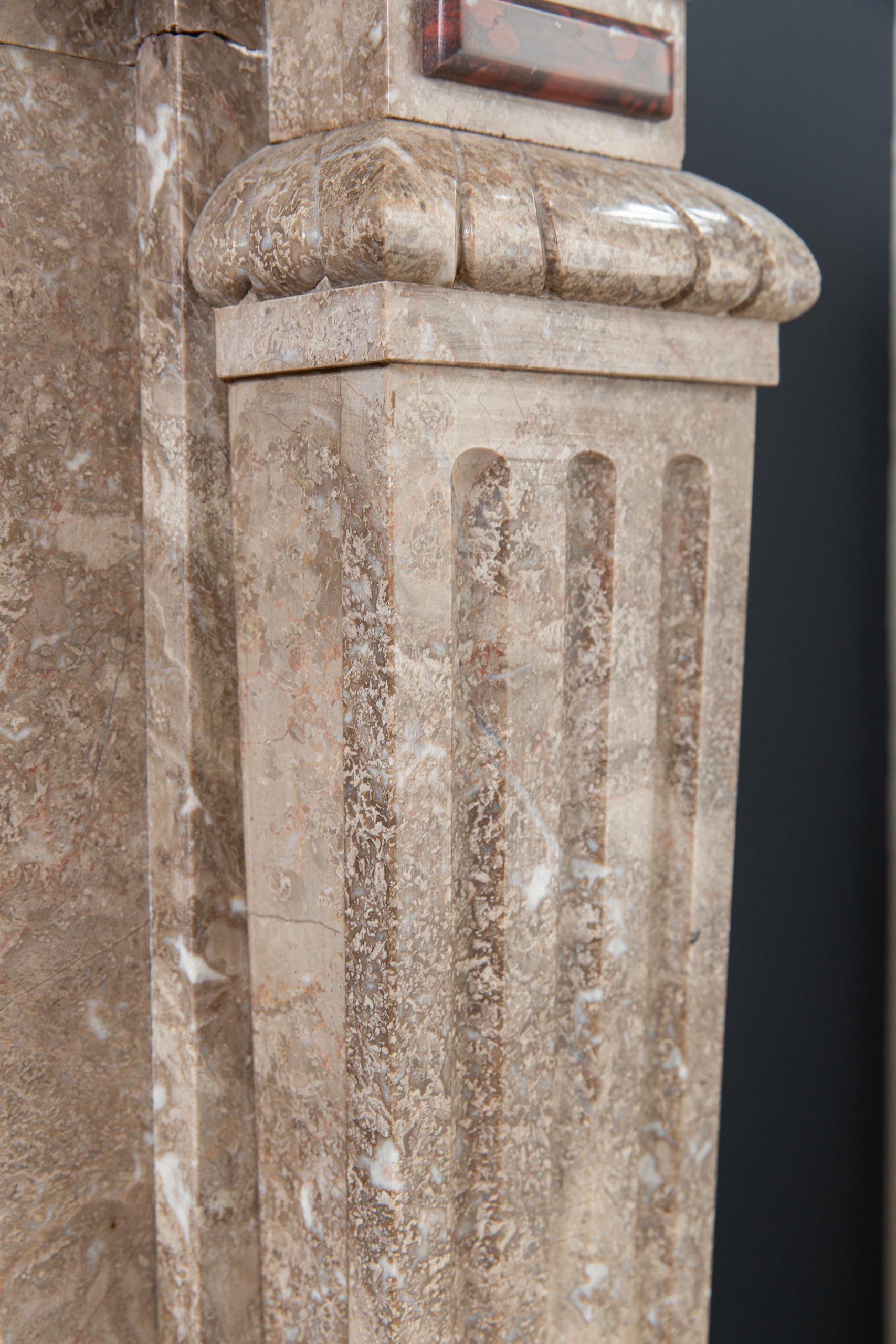 Marble Antique Fireplace Surround - Image 26