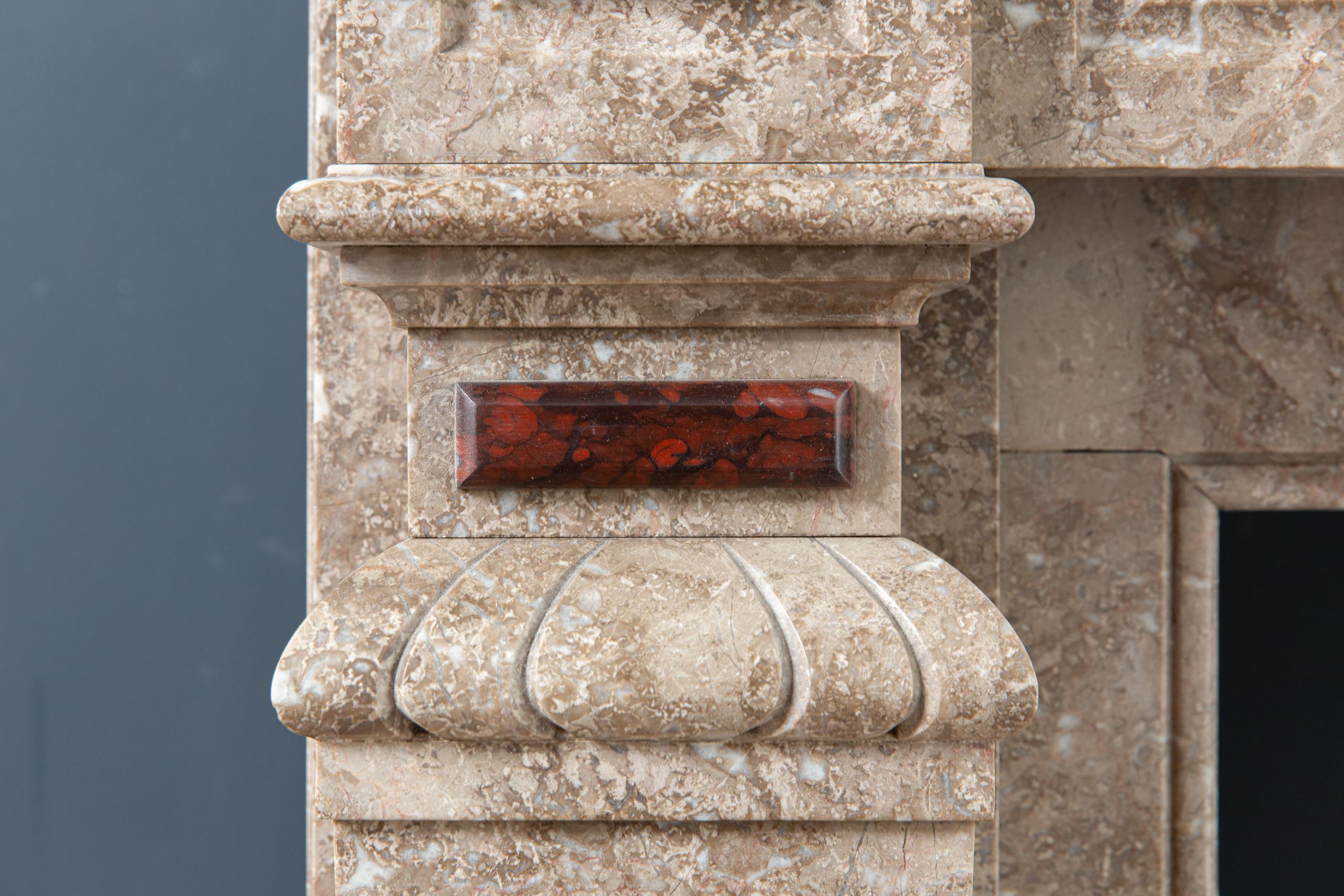 Marble Antique Fireplace Surround - Image 7