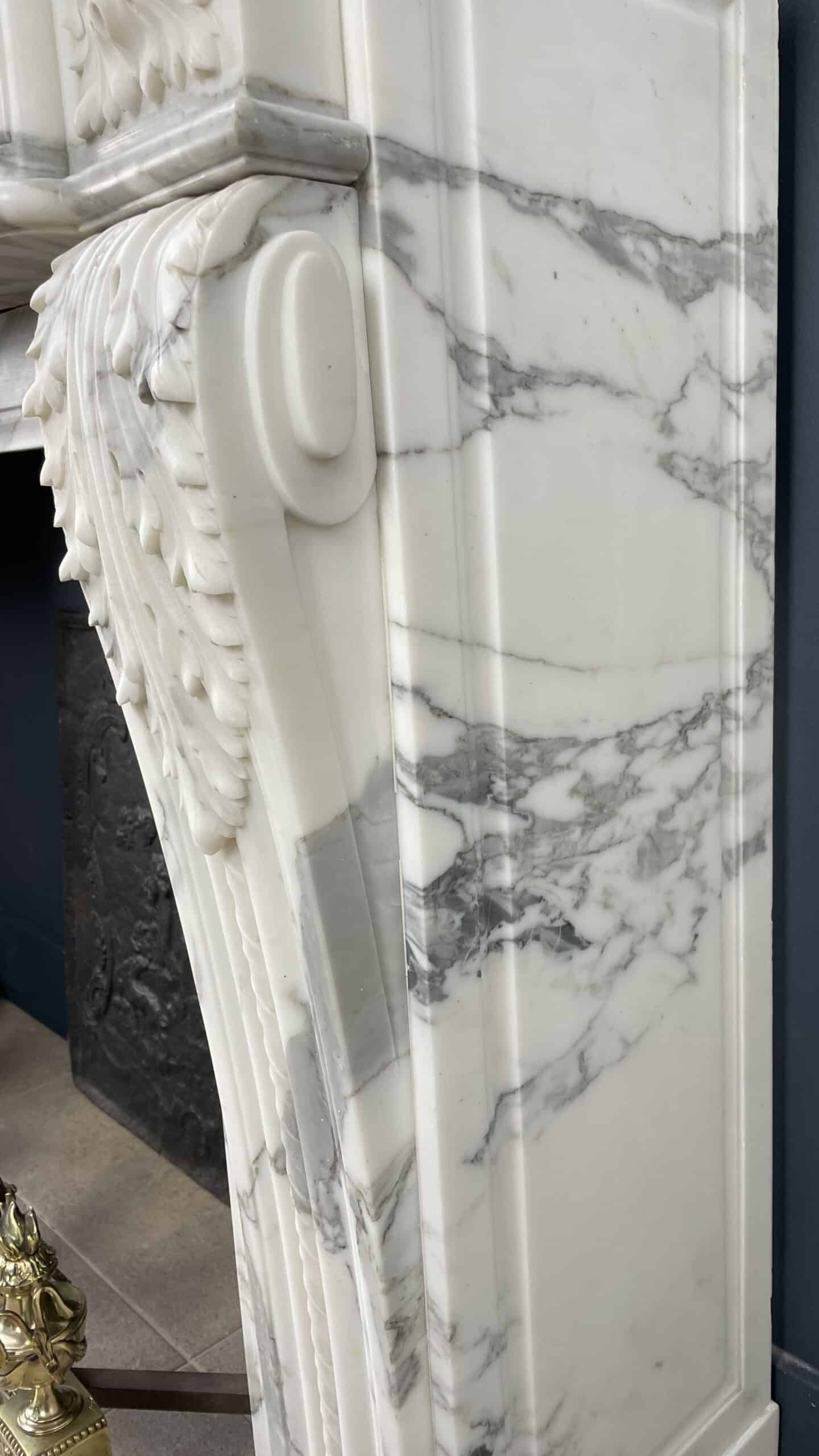 Luxury Fireplace Arabescato