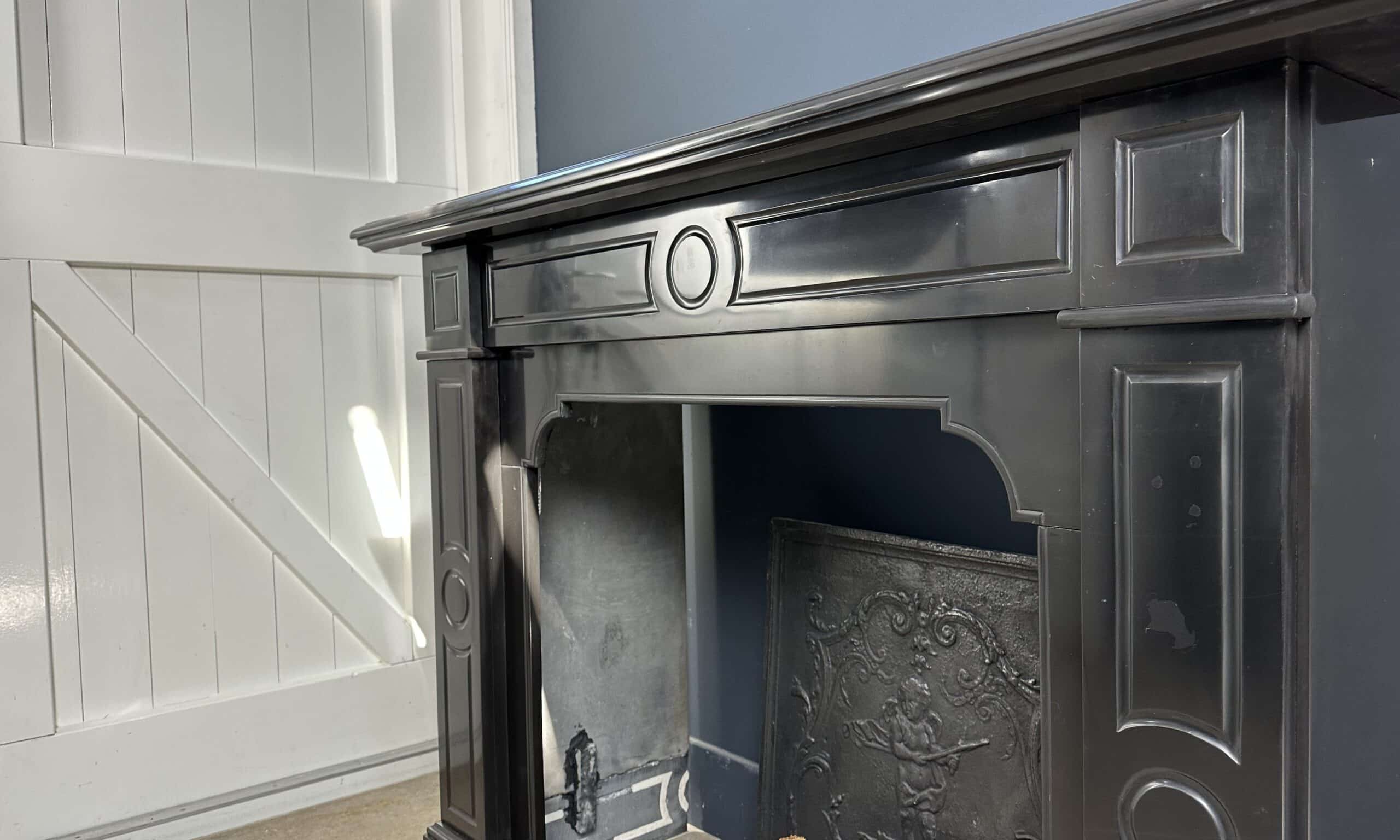 Antieke schouw mantel marmer fireplace haard