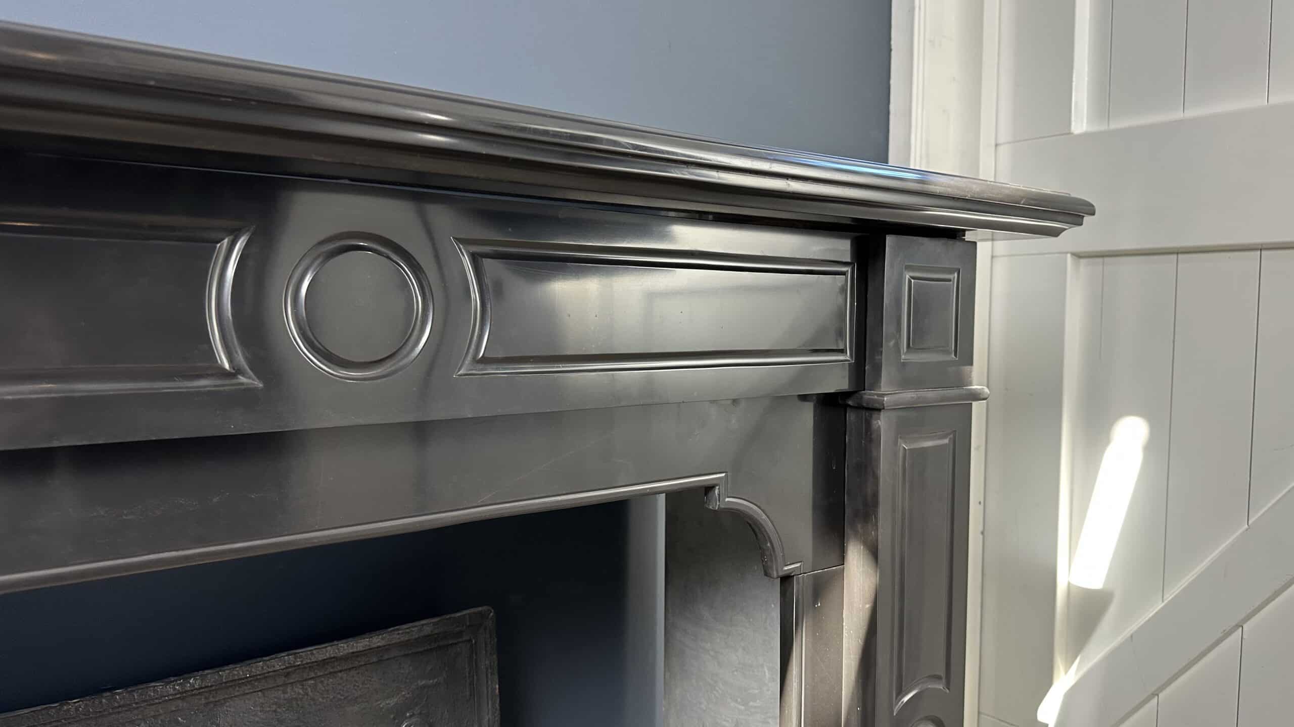 Antieke schouw mantel marmer fireplace haard