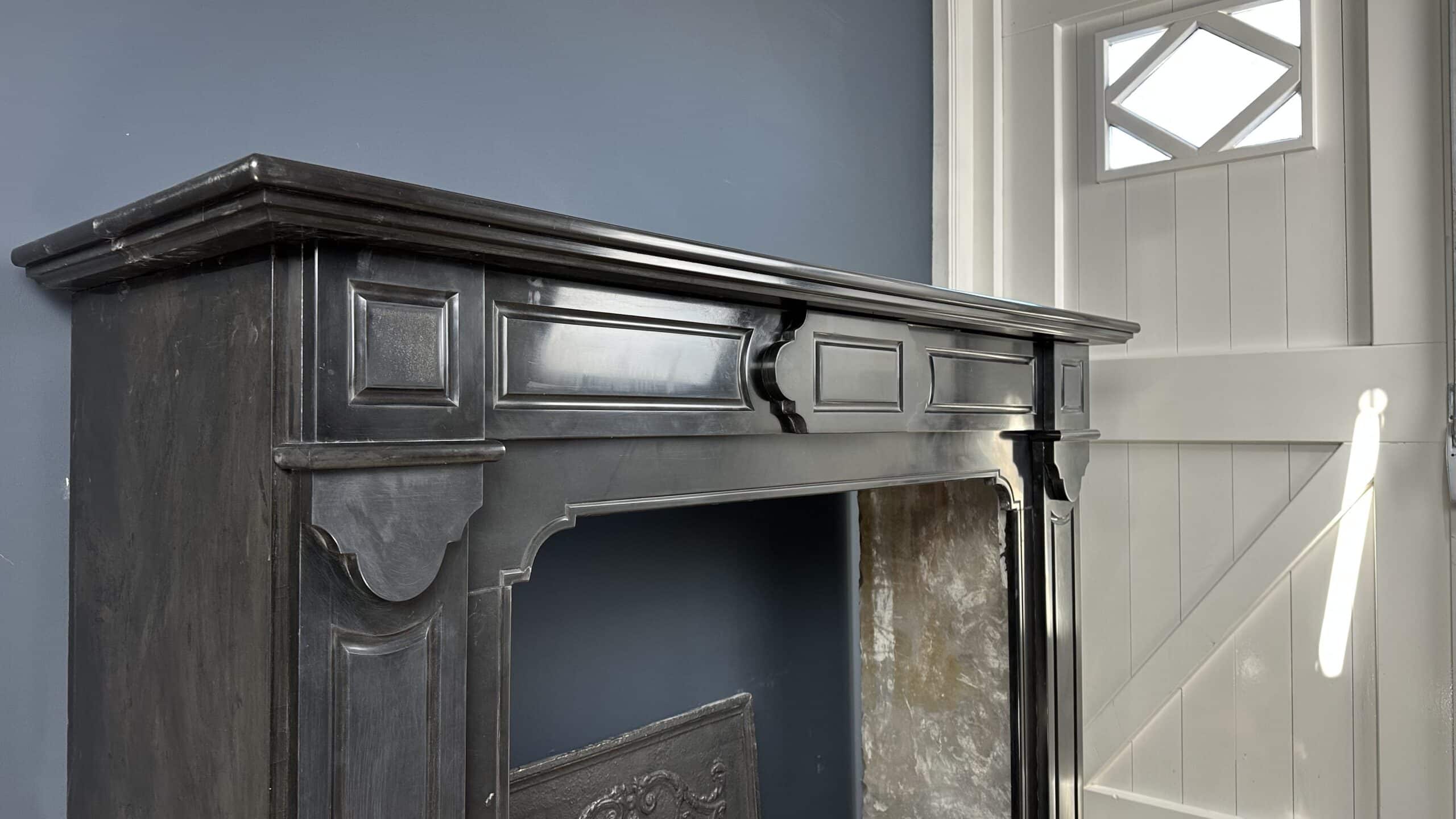 Antieke schouw mantel marmer fireplace haard