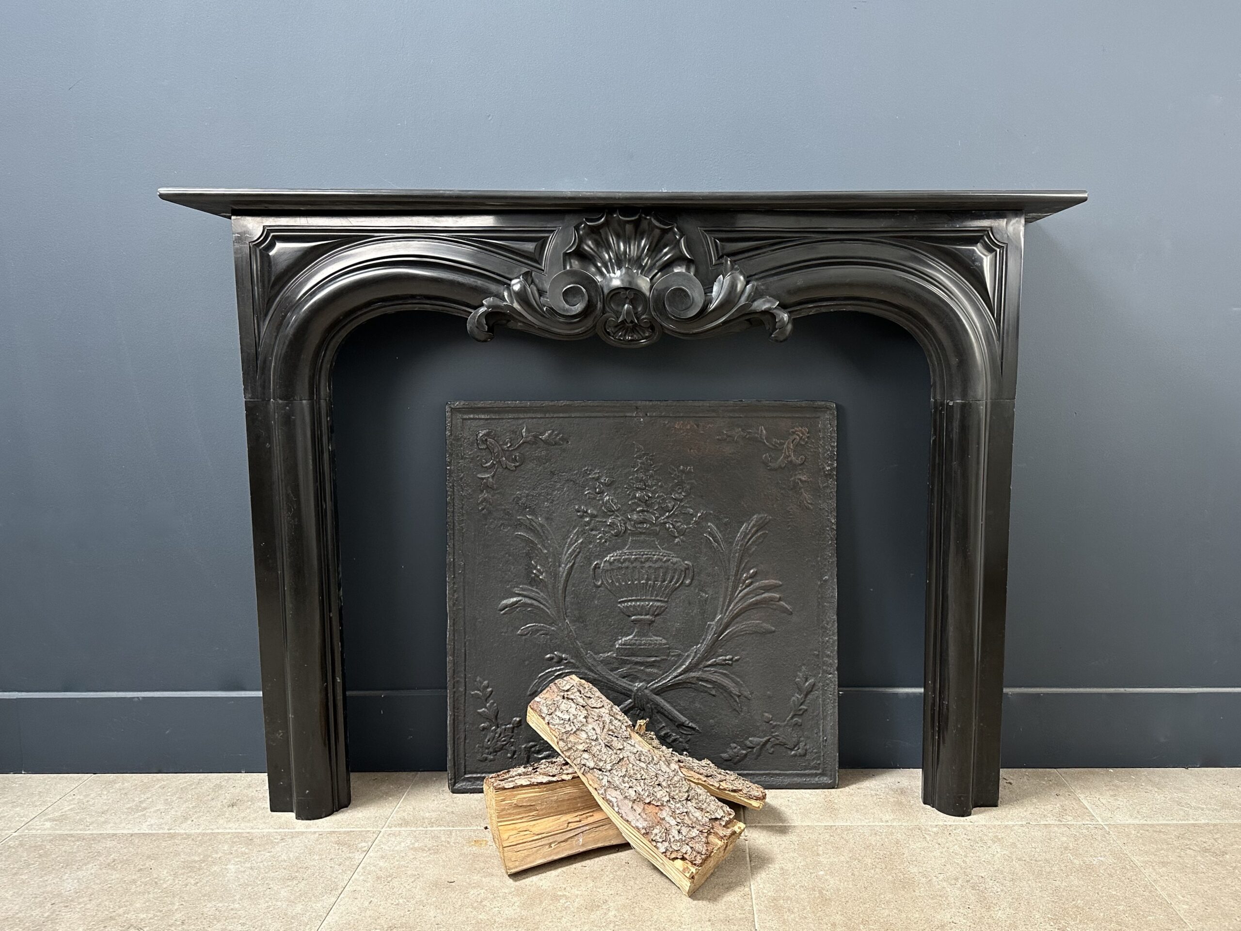Bolection Antique fireplace black fireplace