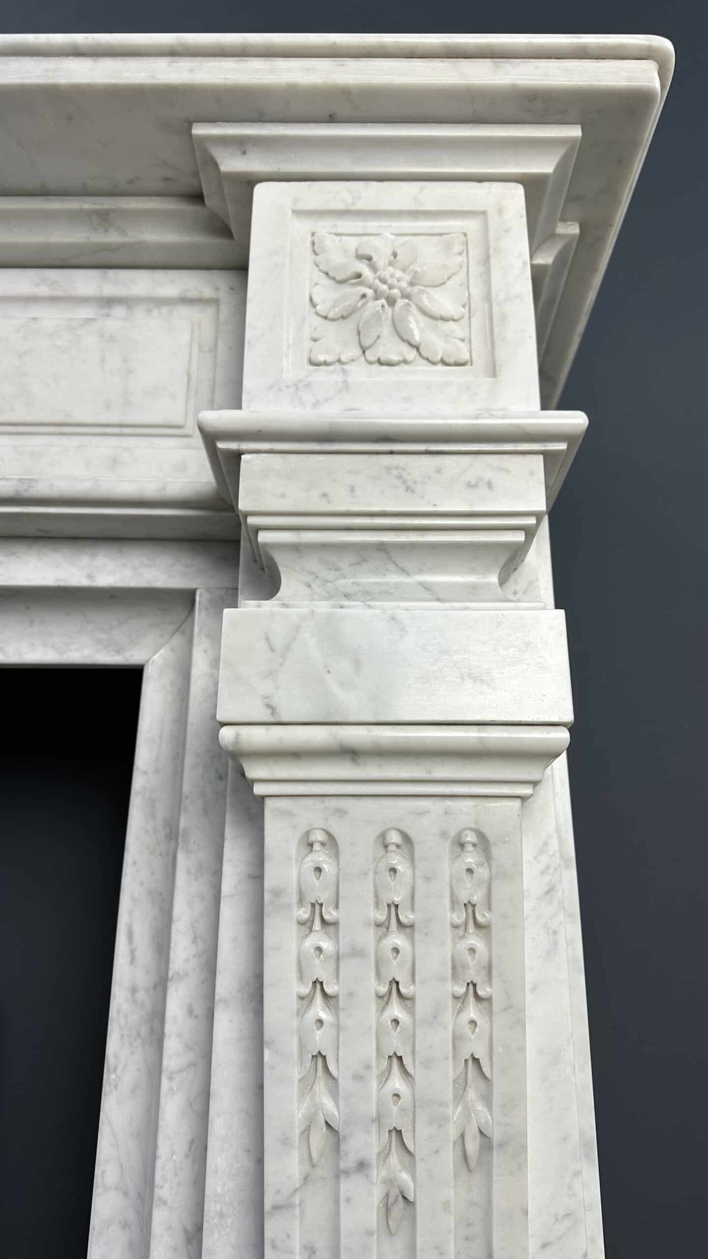 Antique Empire fireplace