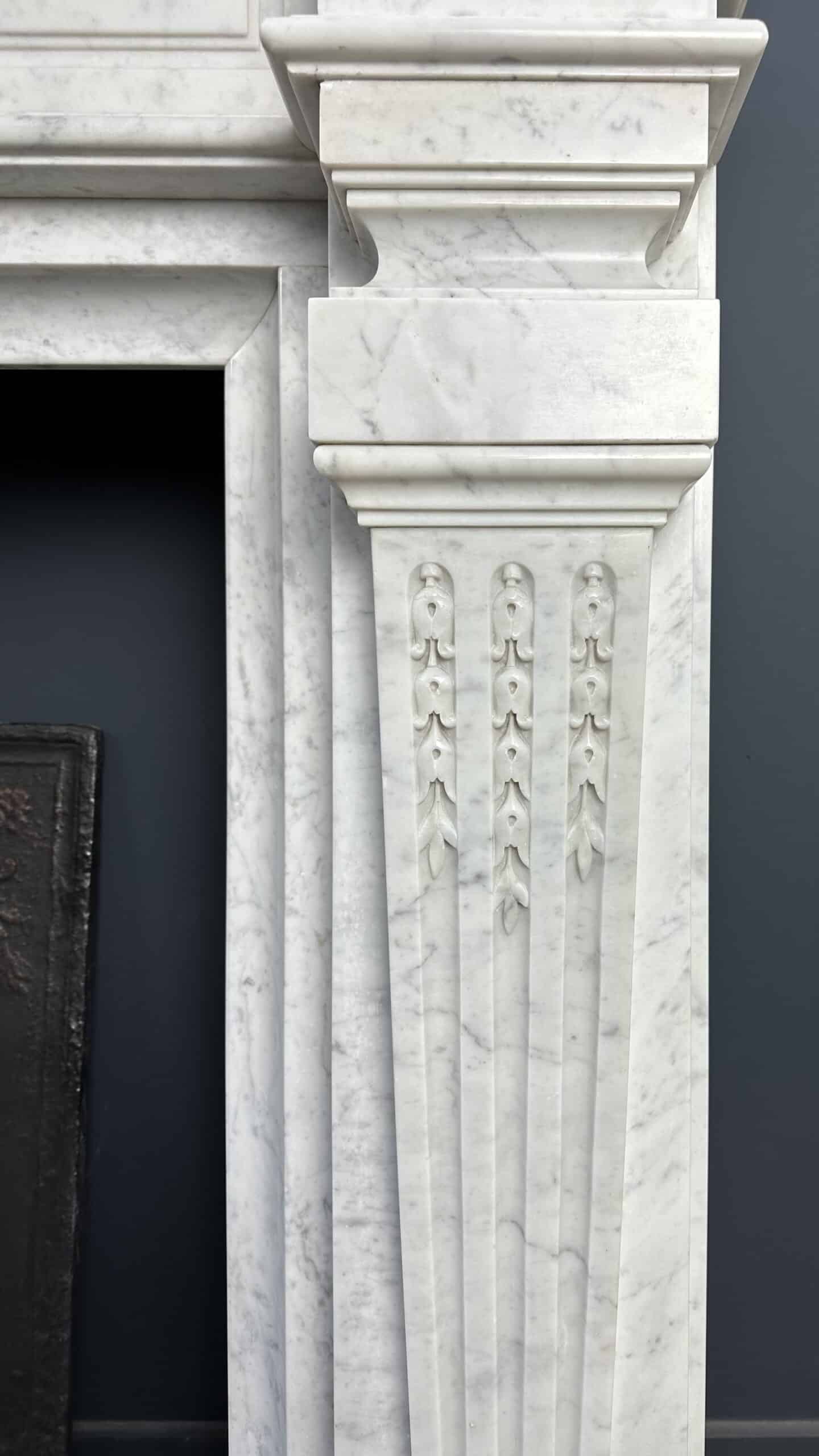 Antique Empire fireplace