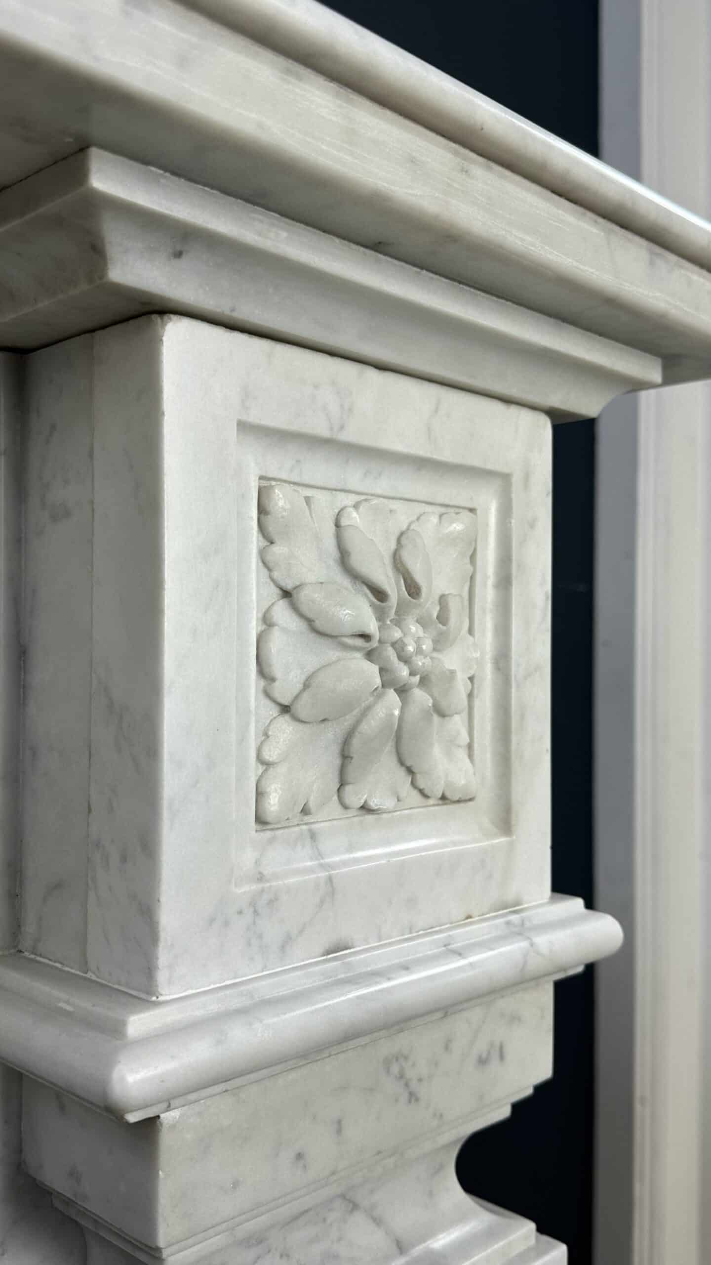 Antique Empire fireplace