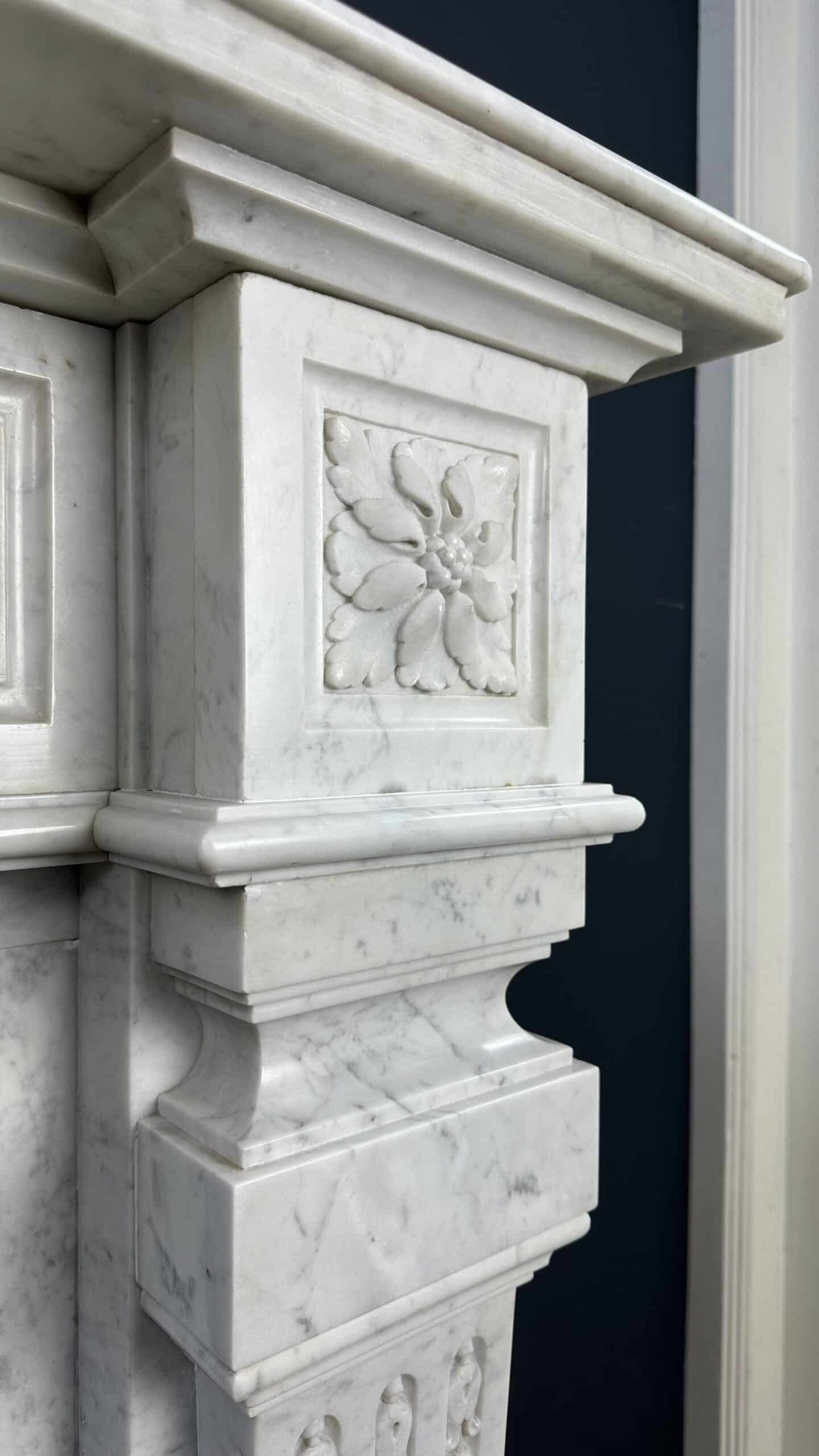 Antique Empire fireplace