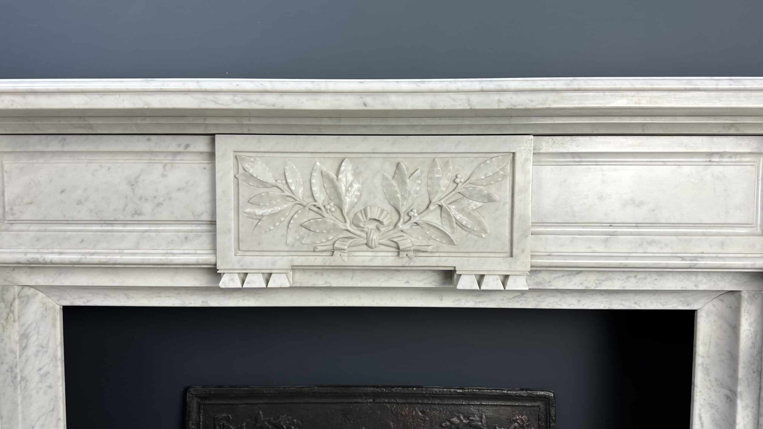 Antique Empire fireplace