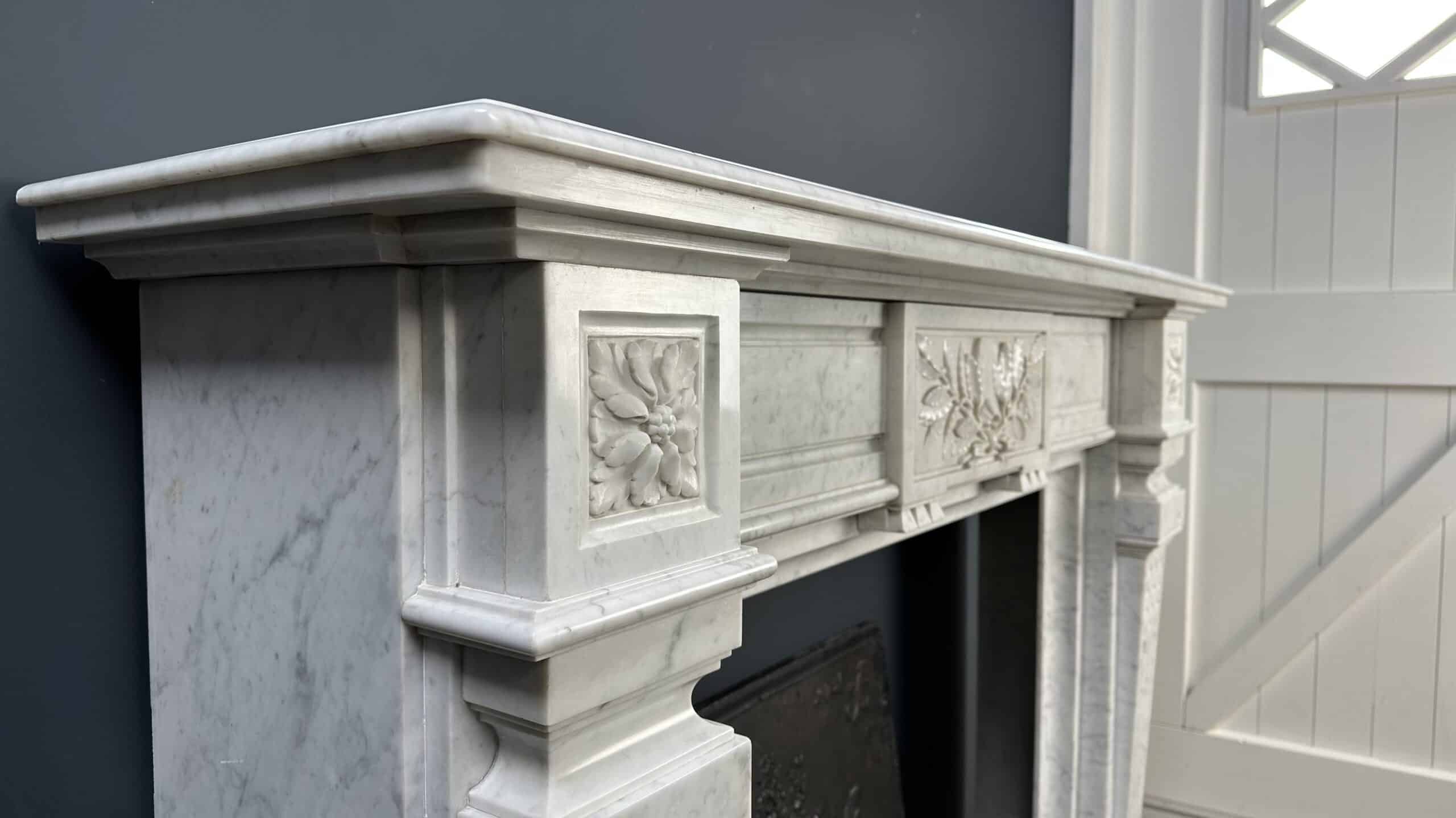 Antique Empire fireplace