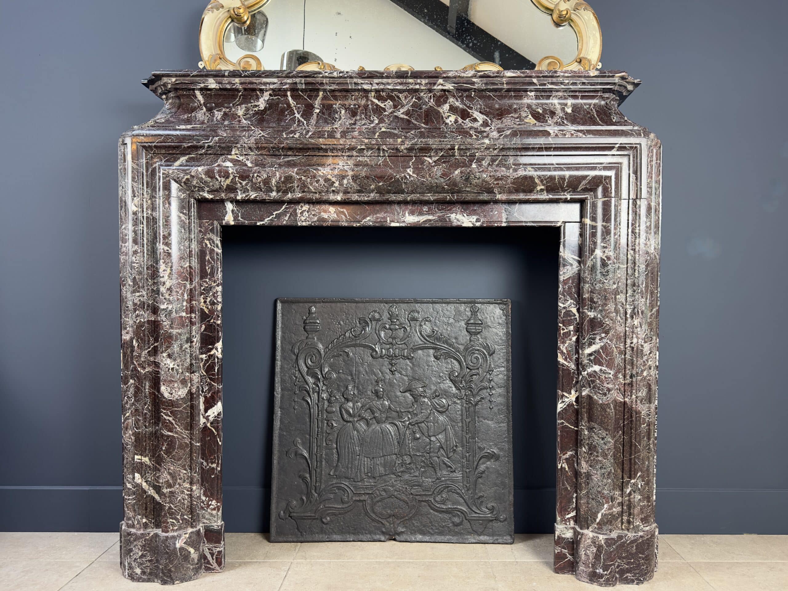 Product foto antieke marmeren schouw 949