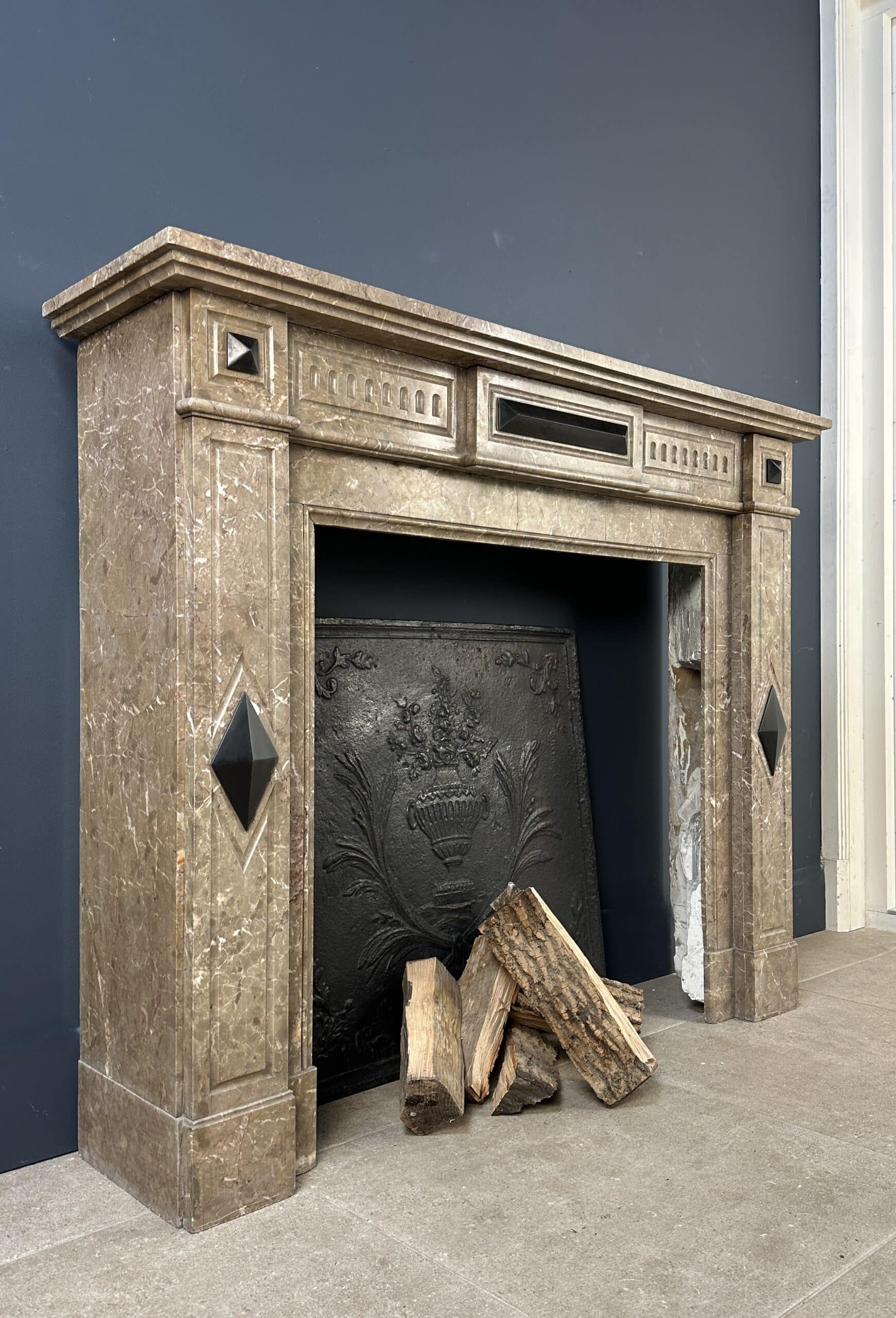 antieke Schouw mantel lever