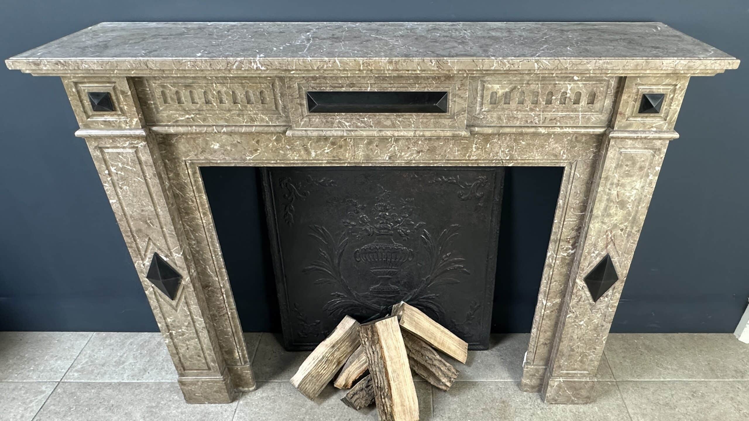 antieke Schouw mantel lever