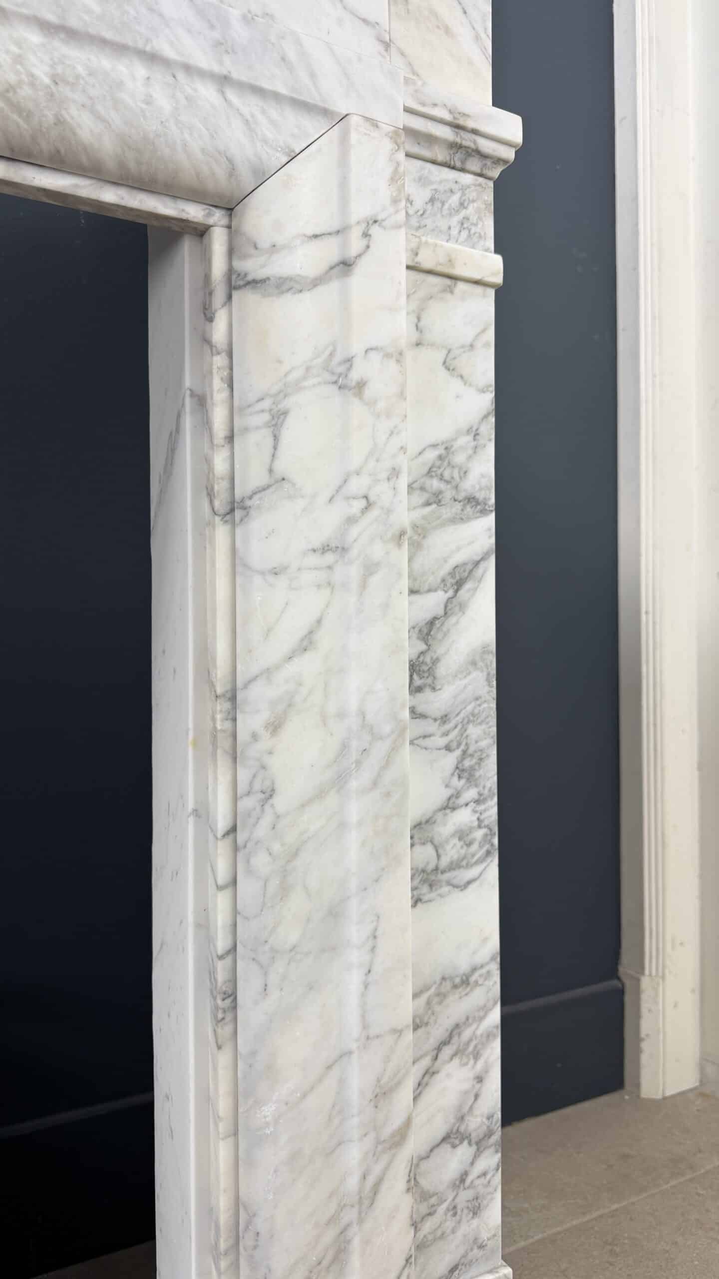 Art Deco Schouw Carrara Marmer