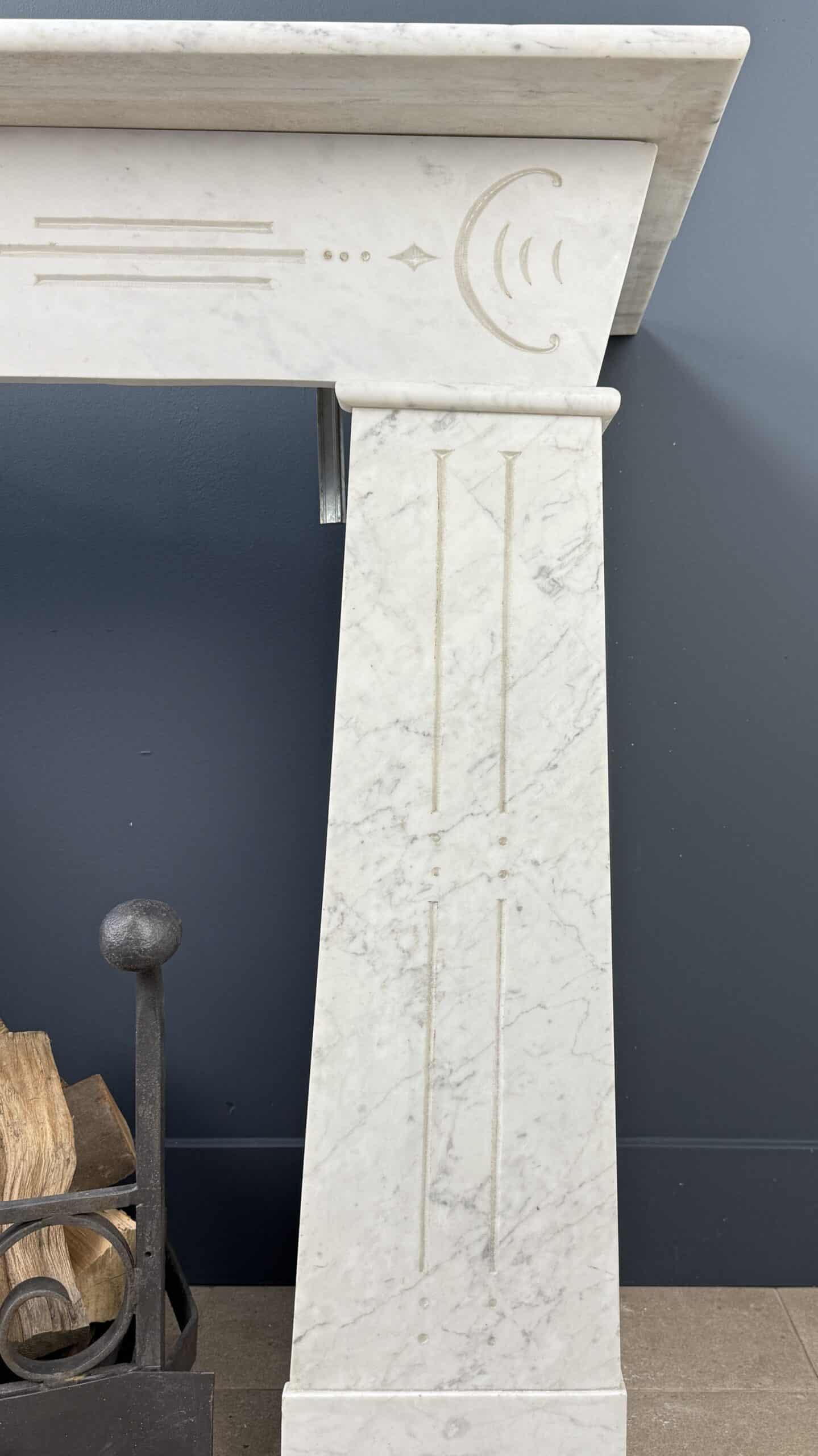 artdeco omloop schouw wit