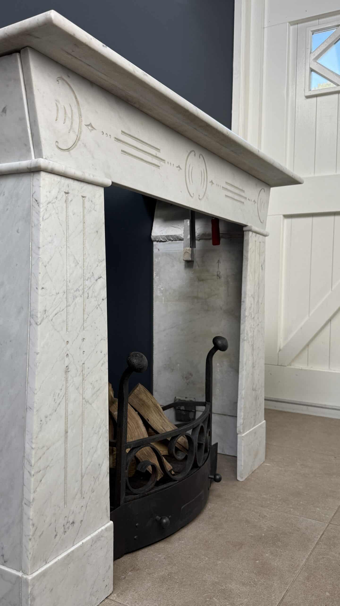 artdeco omloop schouw wit