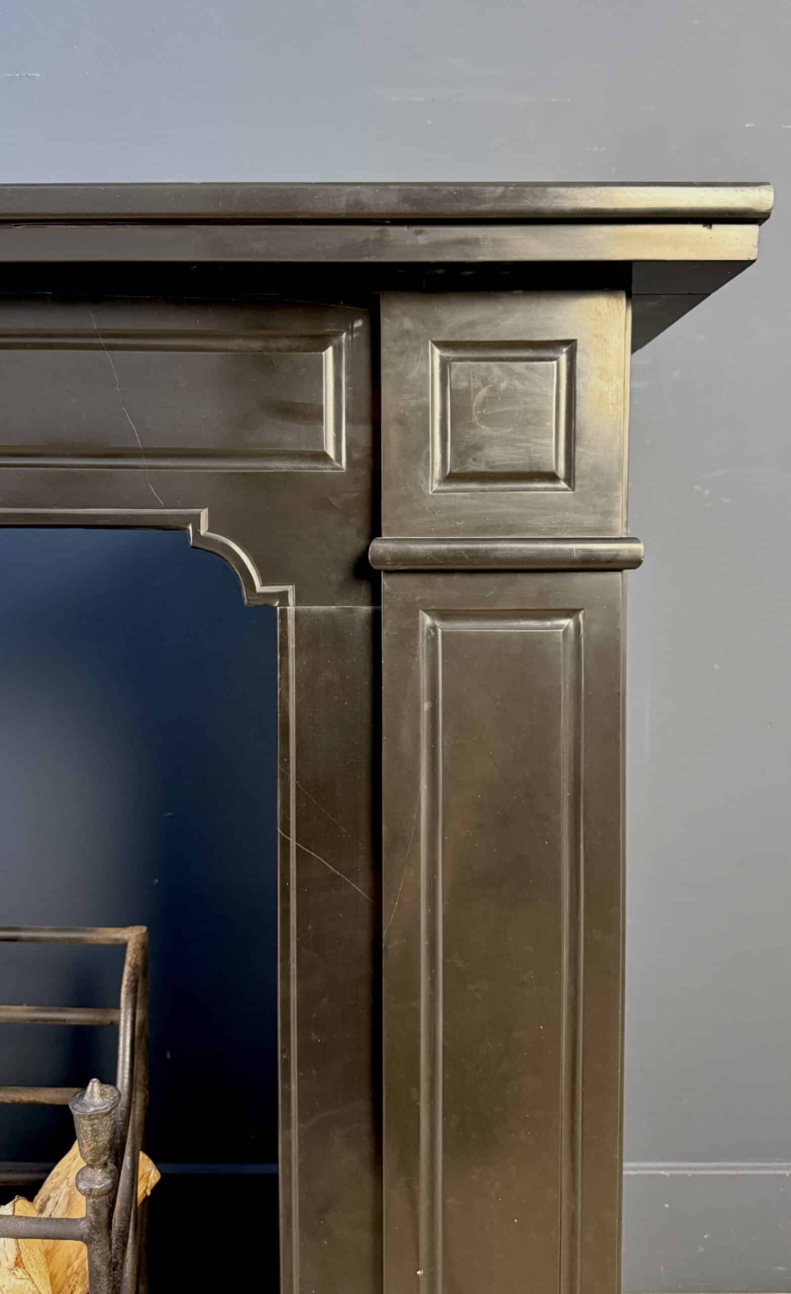 Set van twee Zwart Elegante Antieke Omloop Schouwen