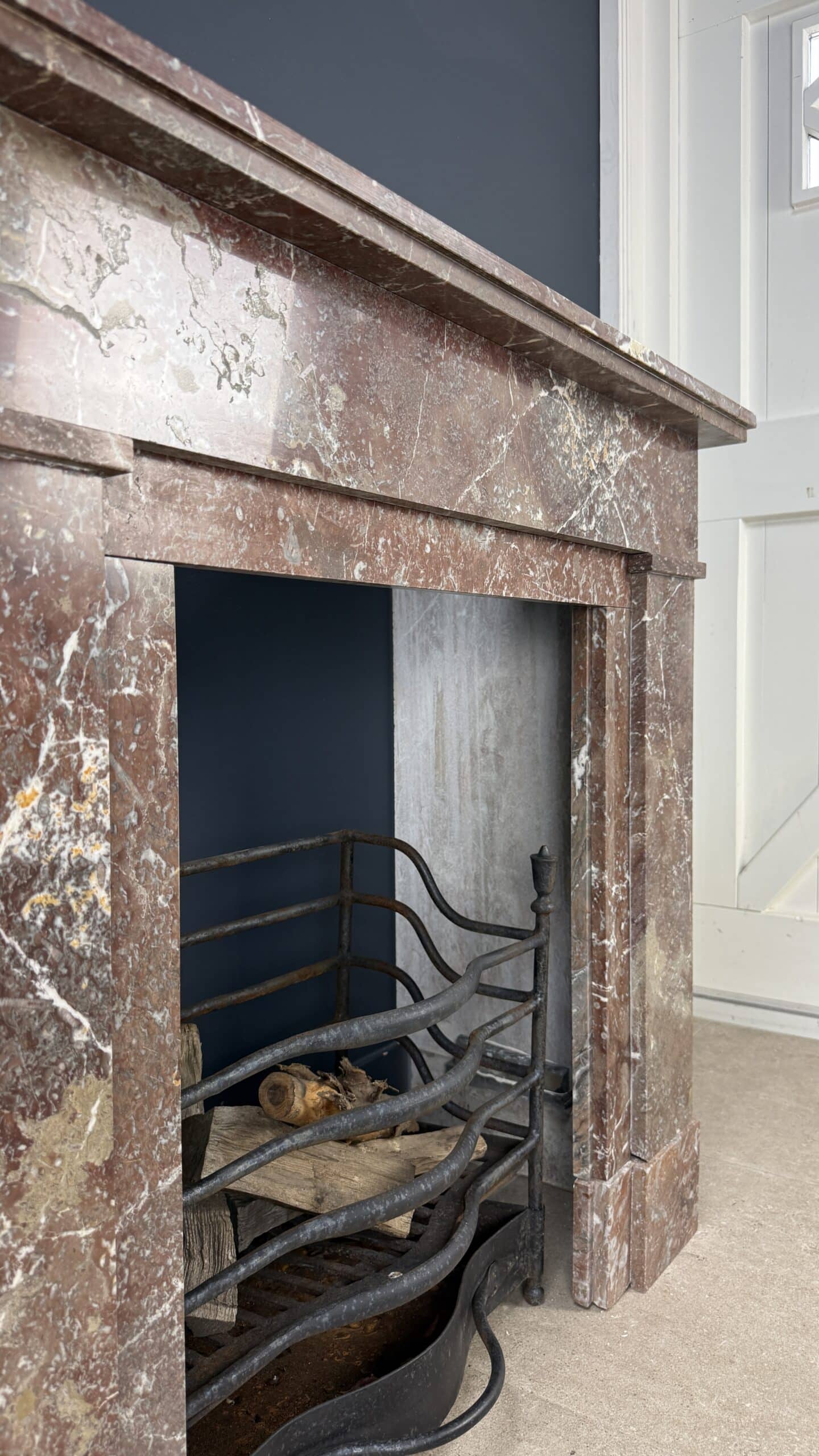 antieke art deco schouw